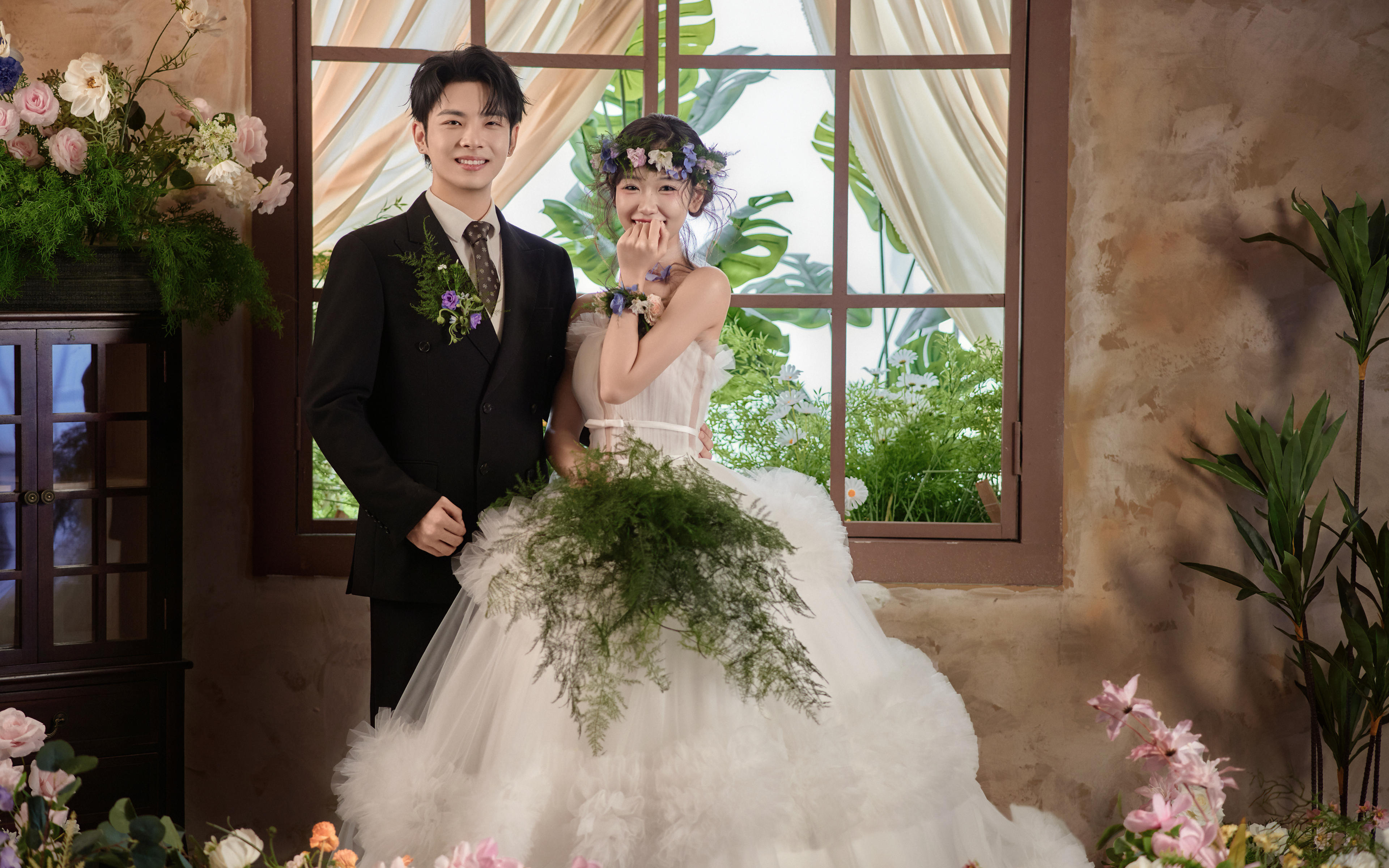 梵夢(mèng)?原創(chuàng) |在重慶??拍到的法式復(fù)古婚紗照?