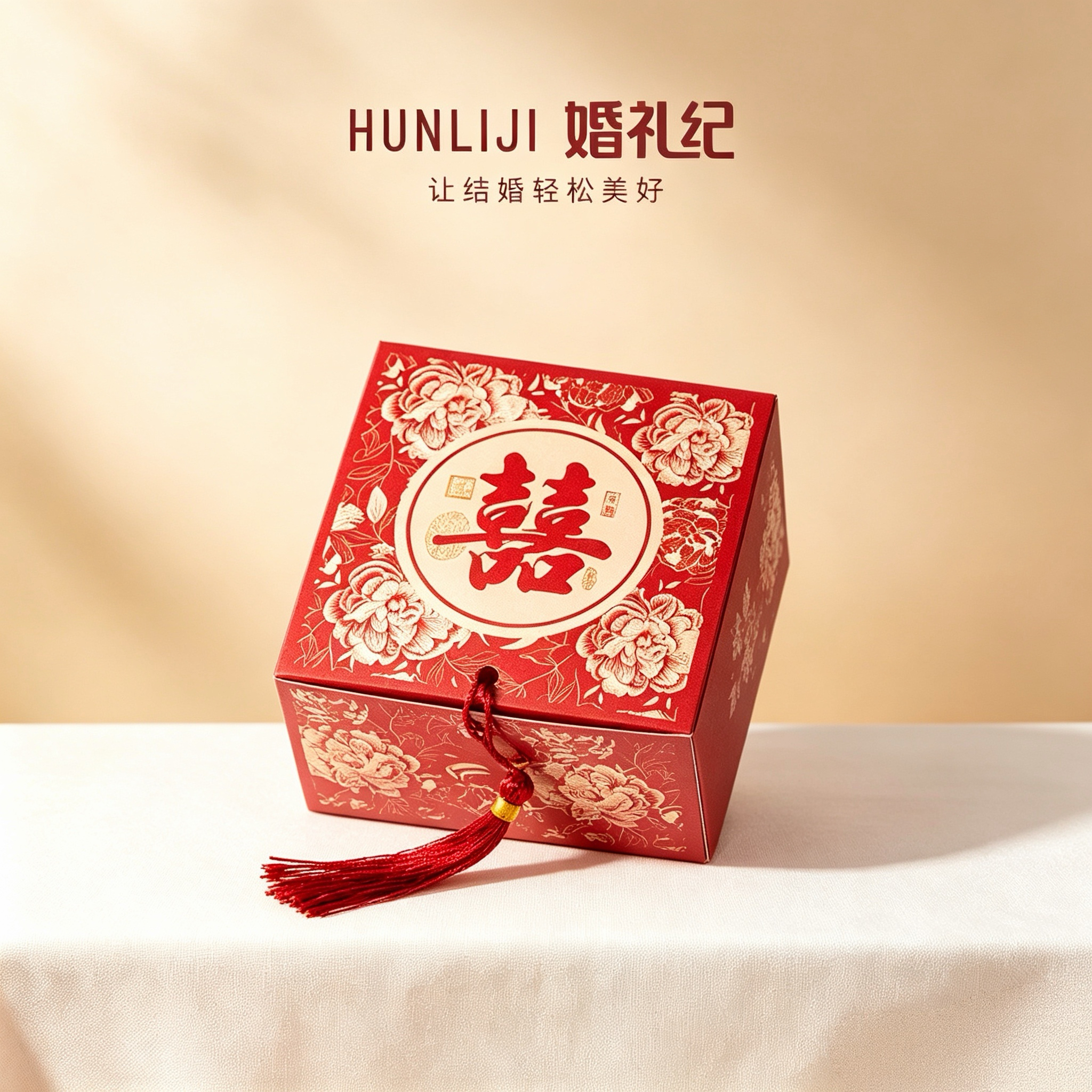 中式INS风 喜糖+喜糖盒 套餐成品包好发货【不支持退换】