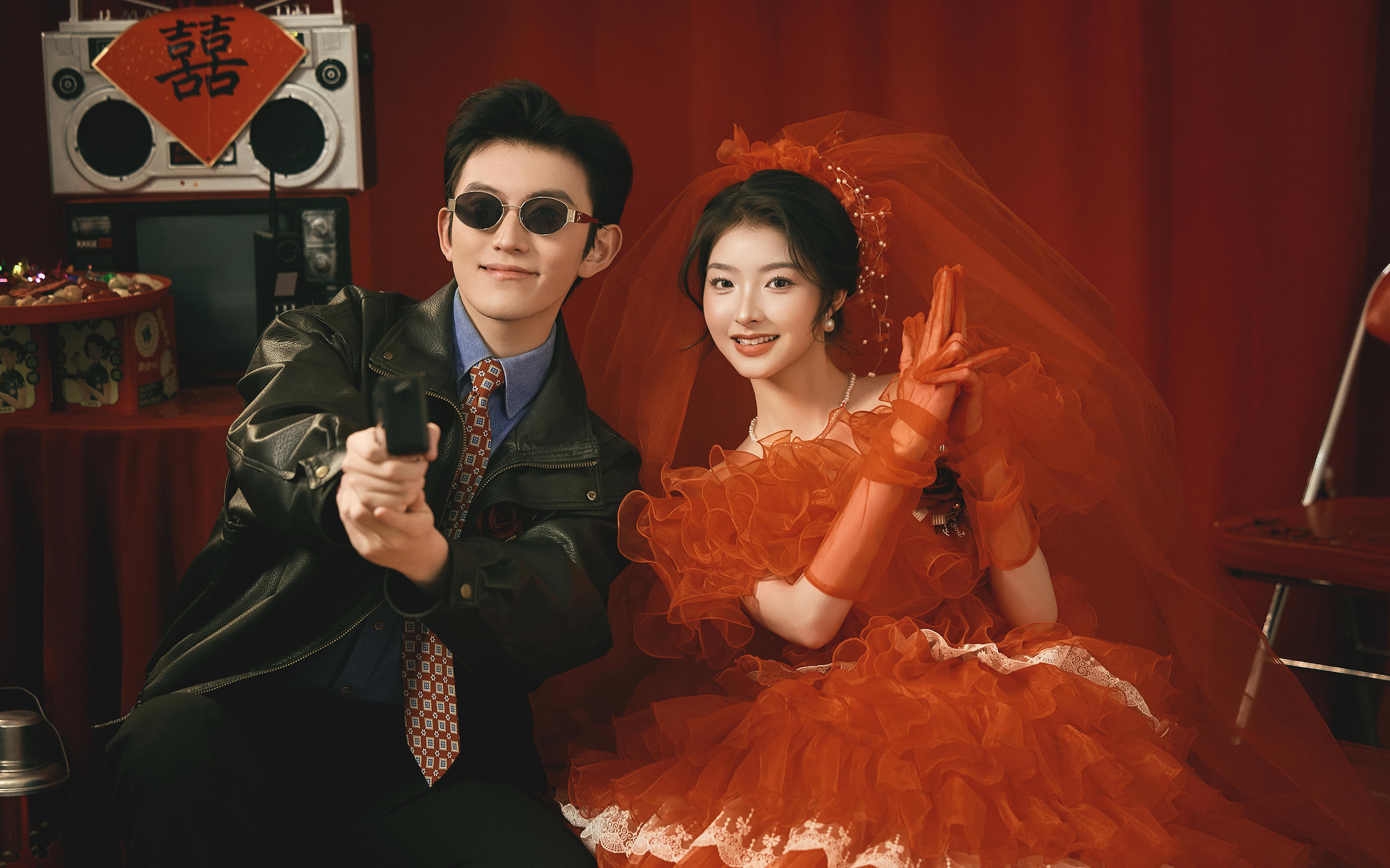 百年新娘系列-90年代喜嫁風(fēng)婚紗照