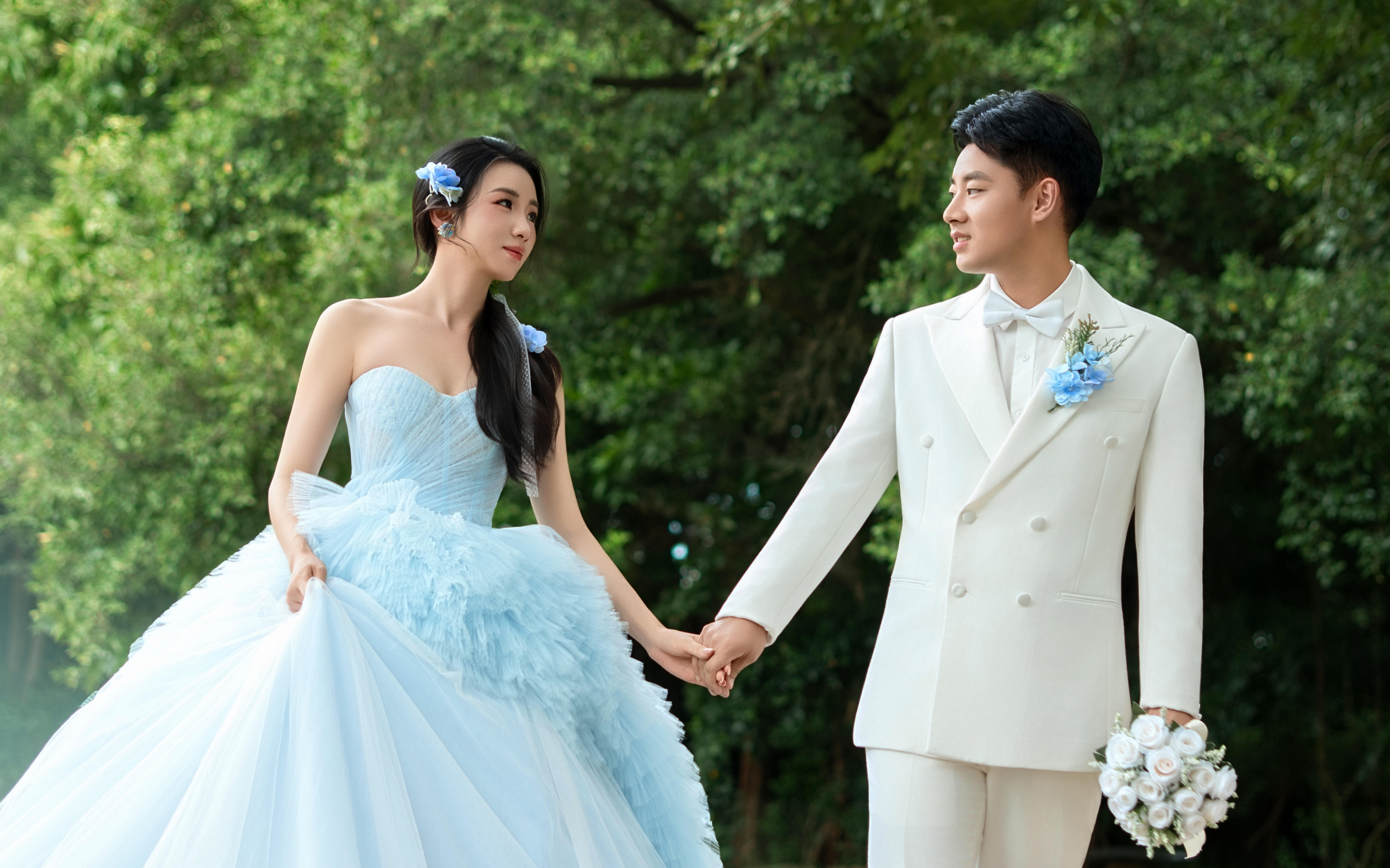 〖藍(lán)色花神〗森系系列作品