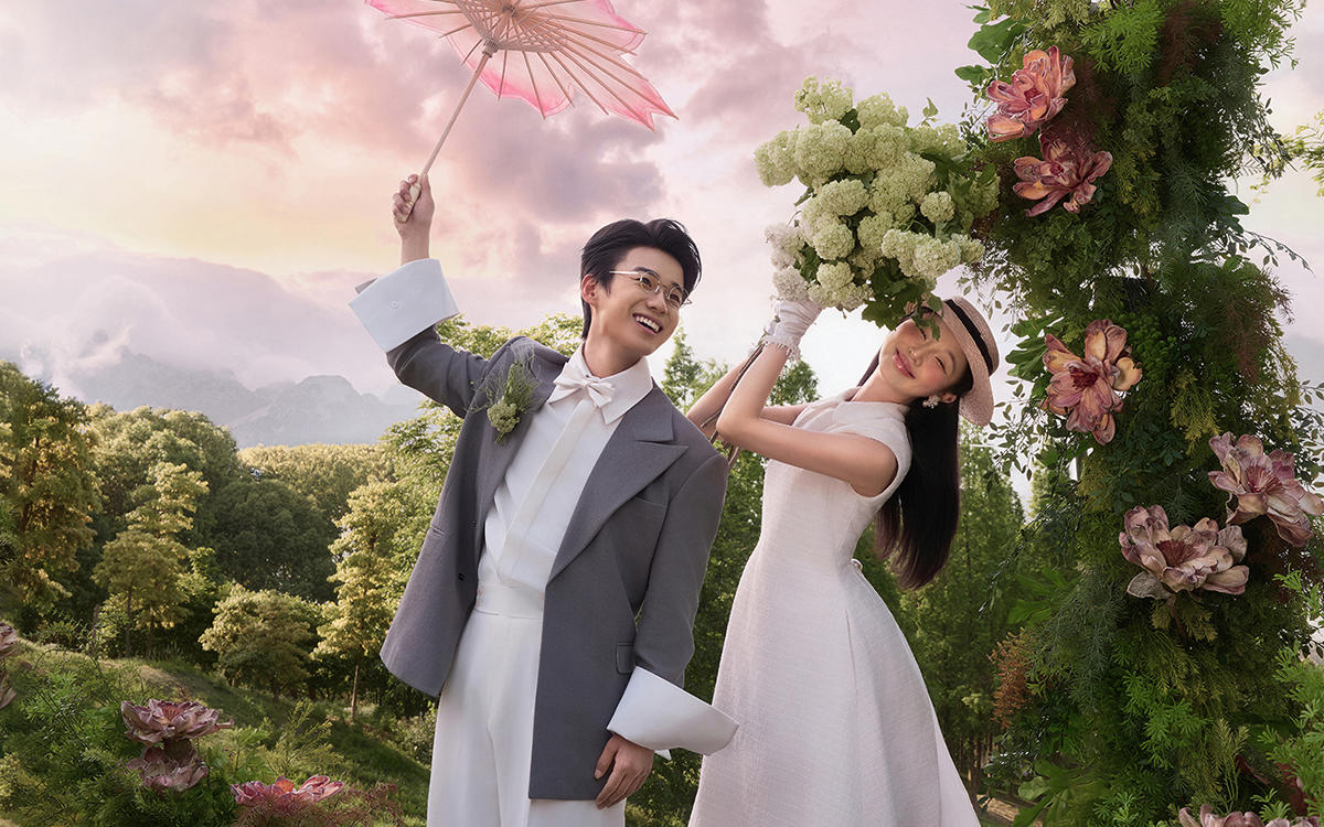 【真实客片】又是被美到的一天 ~森系纪实婚纱照