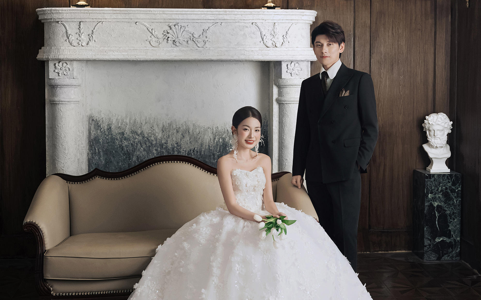 豪门贵族既视感！这组中世纪庄园婚纱照赢麻了！！