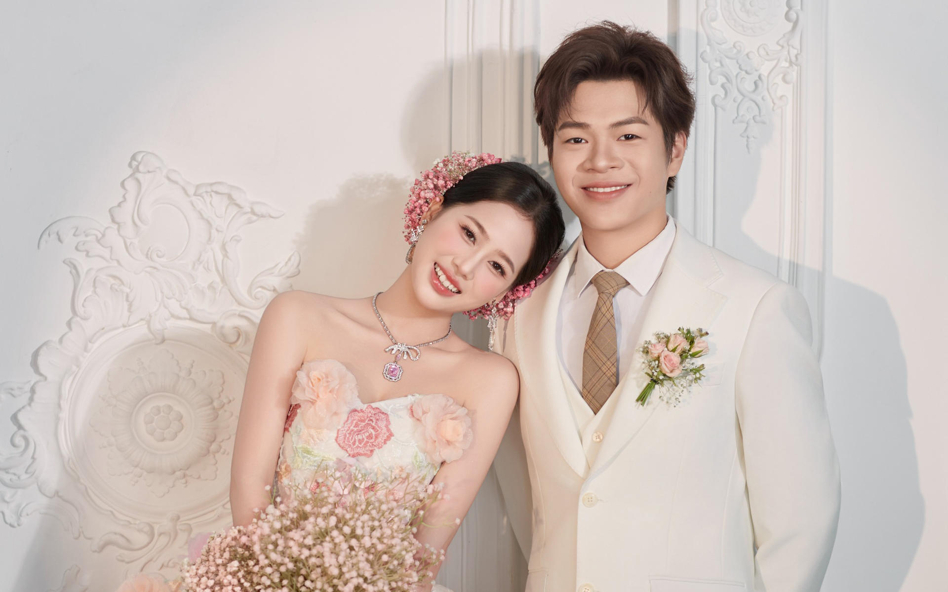 【甜蜜意境】少女感十足的花神婚纱照