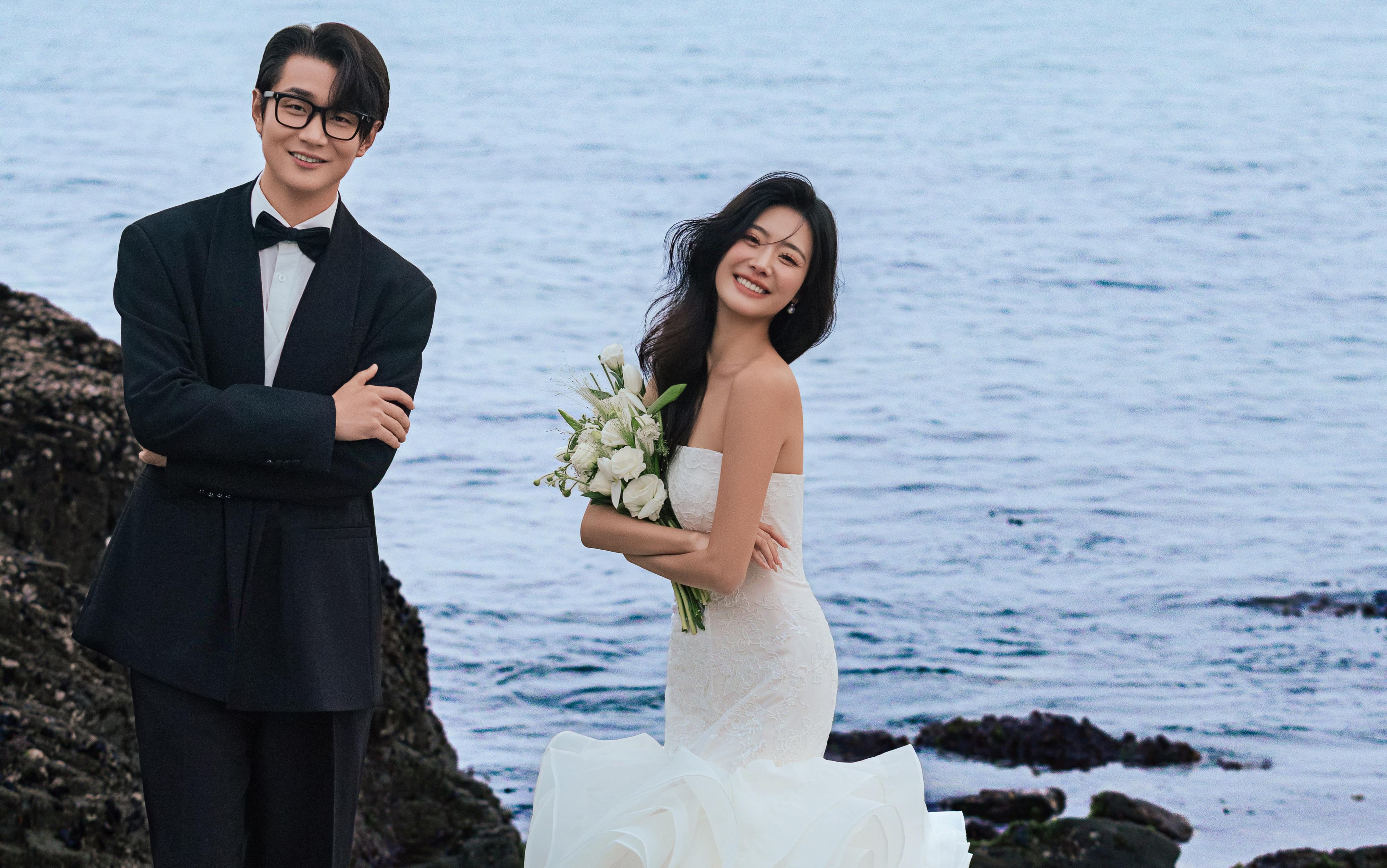 礁石與海｜當愛情遇上清冷色調(diào)的高級感