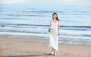 清新又治愈的小清新海景婚纱照💦张张出片||