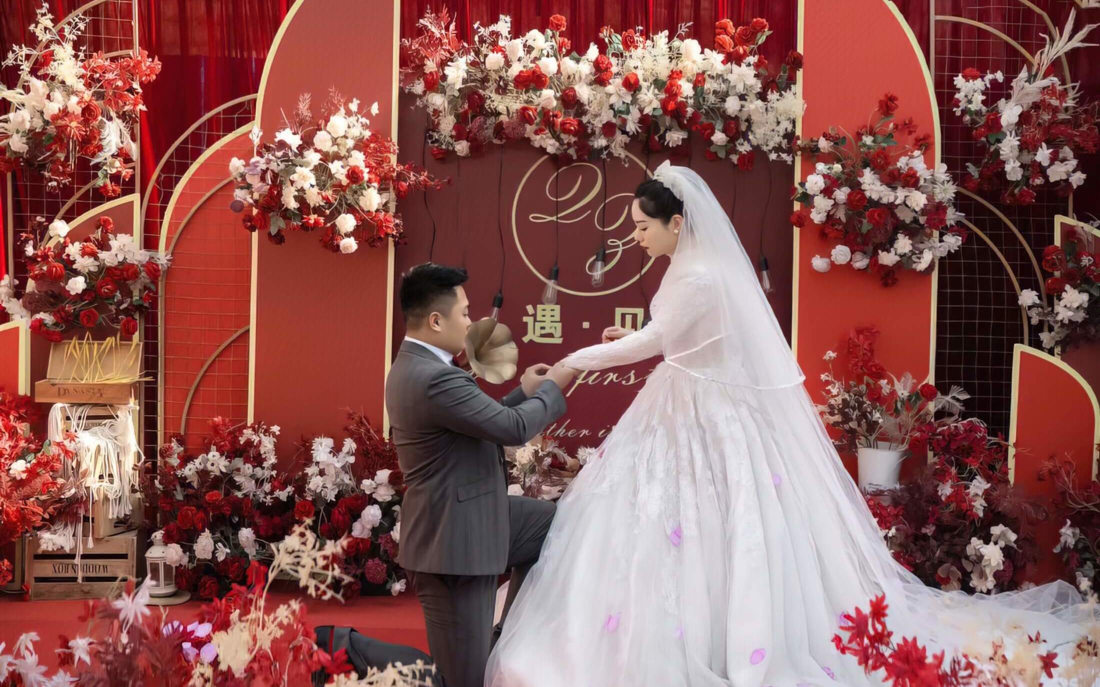 【红妆】大红色庭院热款小预算婚礼