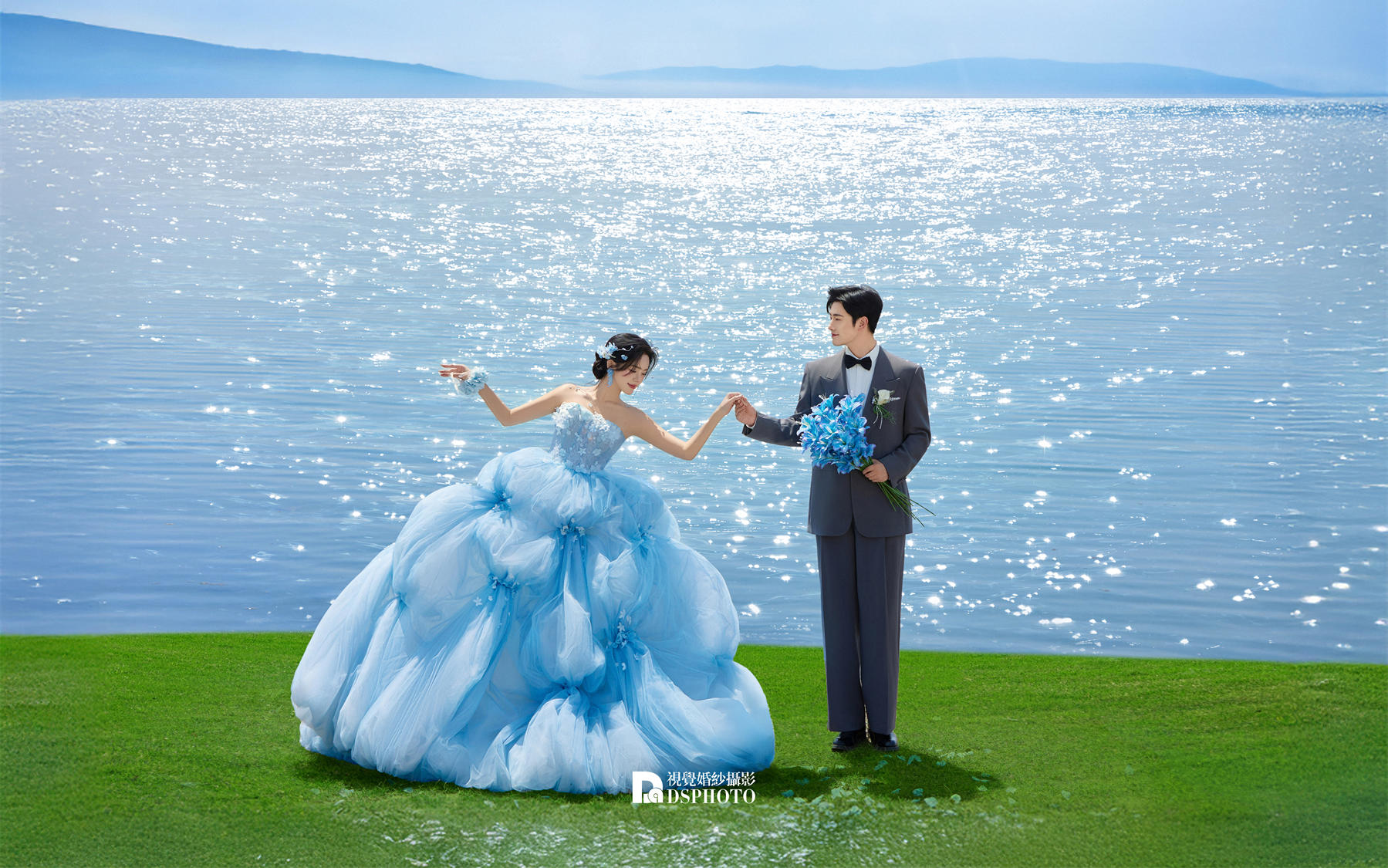 【D視覺攝影】我們的湖邊草坪婚紗照就贏了整個夏天