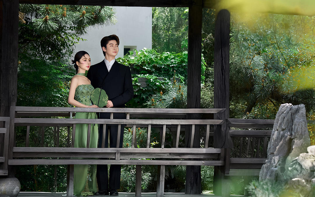 【西北龙摄影】诗情画意旗袍婚纱照