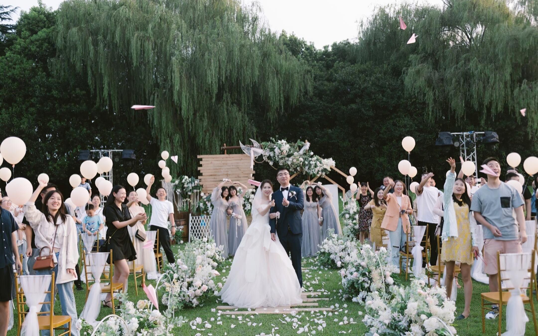 爱情海.户外森系简约婚礼