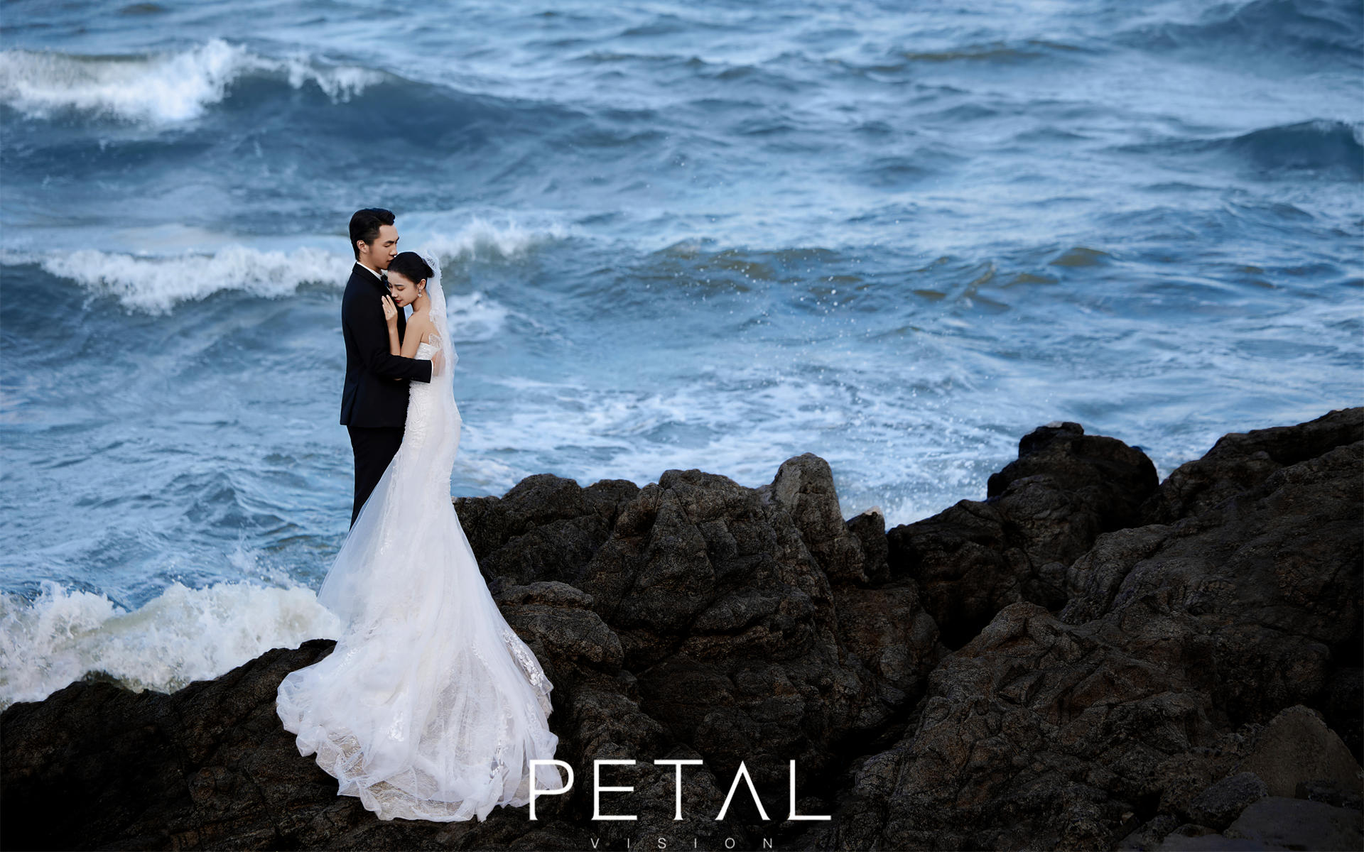 花瓣摄影•礁石