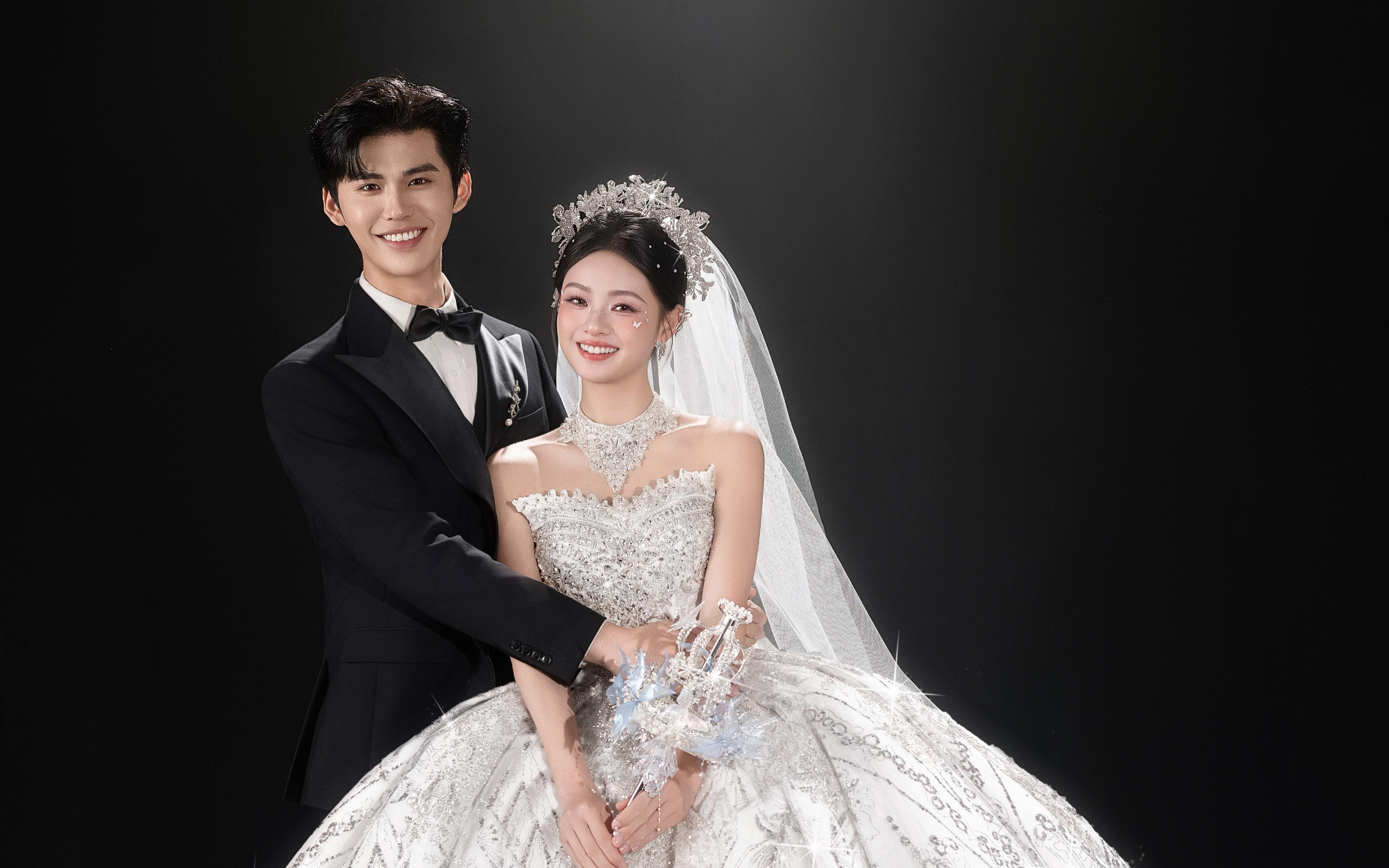 一眼万年的银河星光婚纱照💫✨