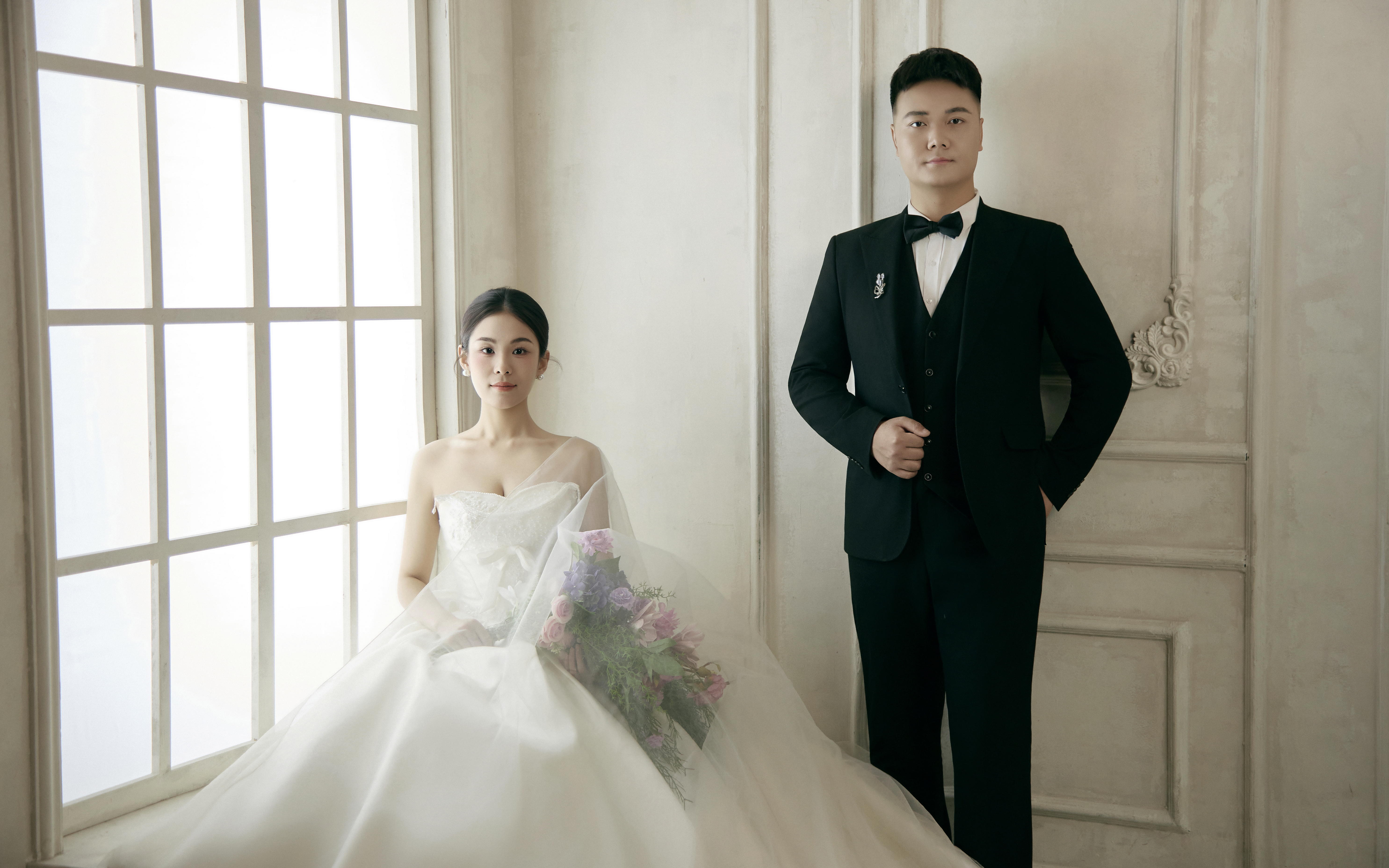 我的韓劇女主角體驗卡??超心動室內(nèi)主紗韓式婚紗照