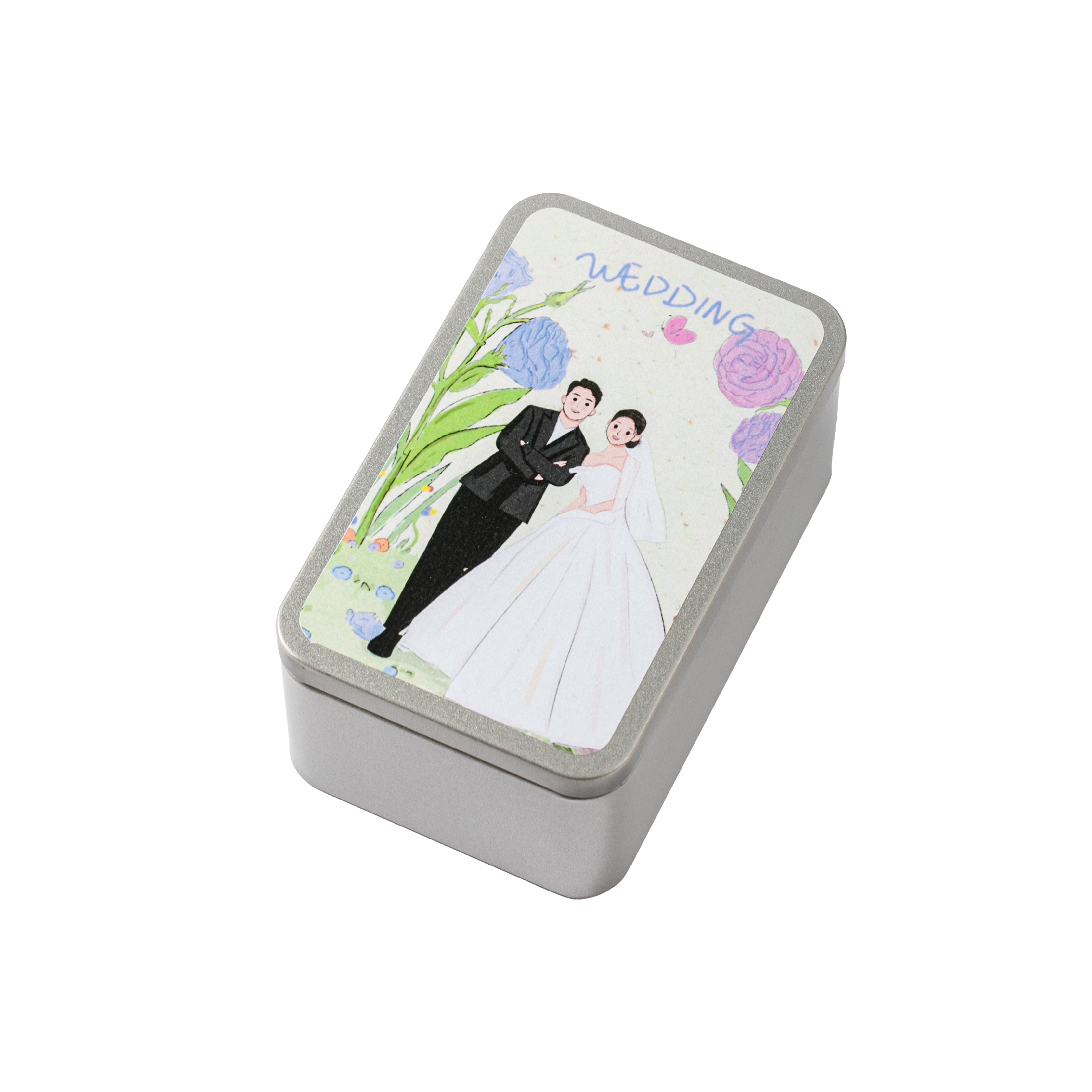 包好发货 成品喜糖套餐铁盒 喜糖+喜糖盒【成品喜糖不支持退换】