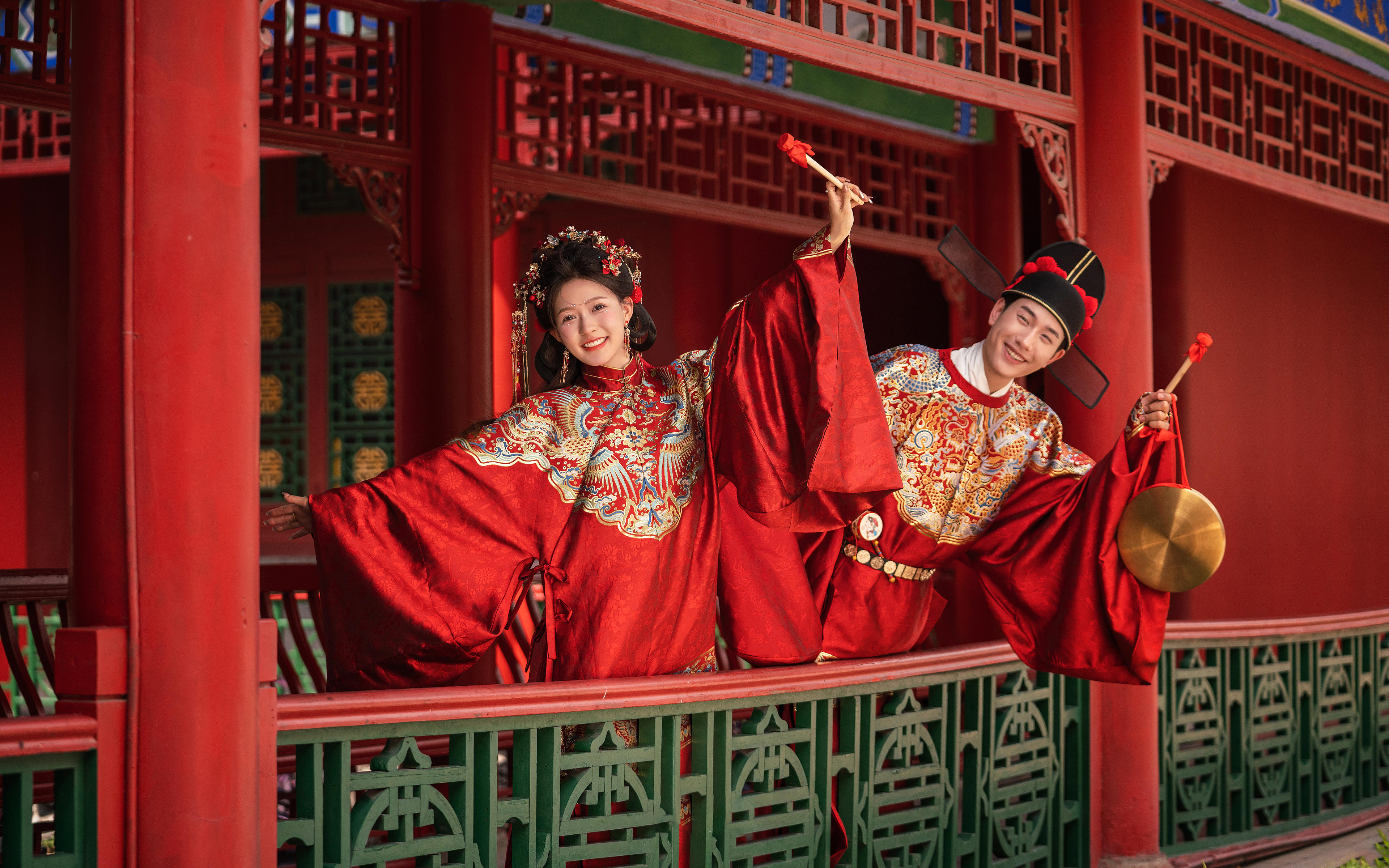 不容錯(cuò)過(guò) 俏皮可愛(ài)中式國(guó)風(fēng)婚紗照 甜度超標(biāo)超吸睛