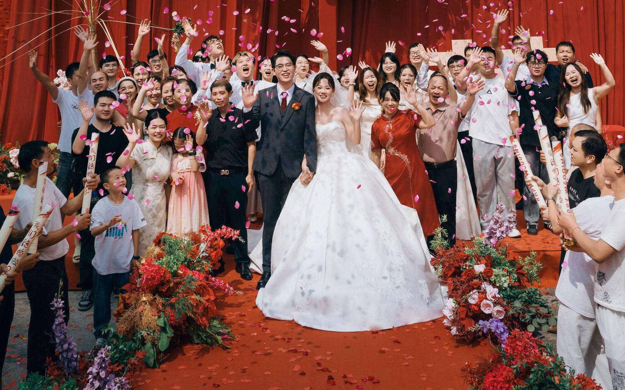 【红妆】这样的农村婚礼现场谁不爱呢？