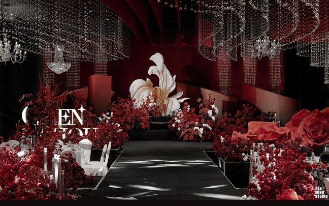 【喜時(shí)】沉穩(wěn)黑與熾烈紅