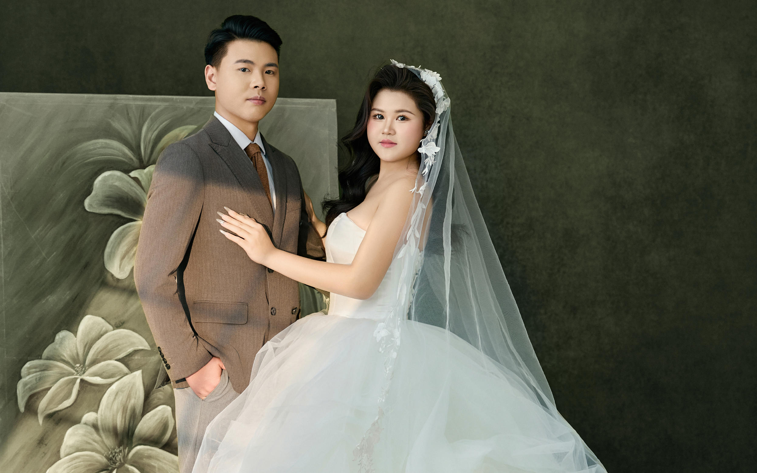 客片分享｜邂逅一組油畫里的法式婚紗照