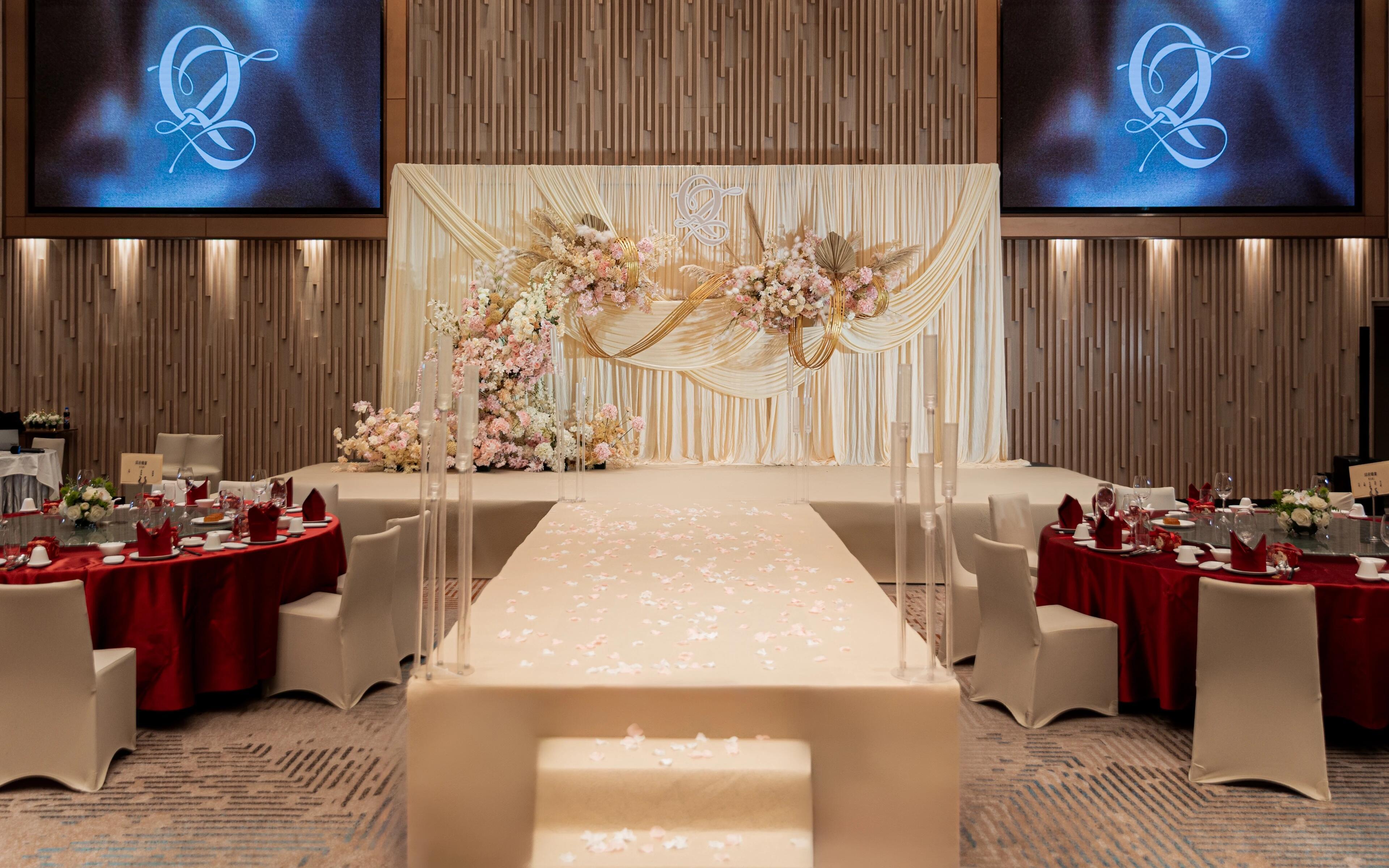 浪漫婚禮定制-布幔系列