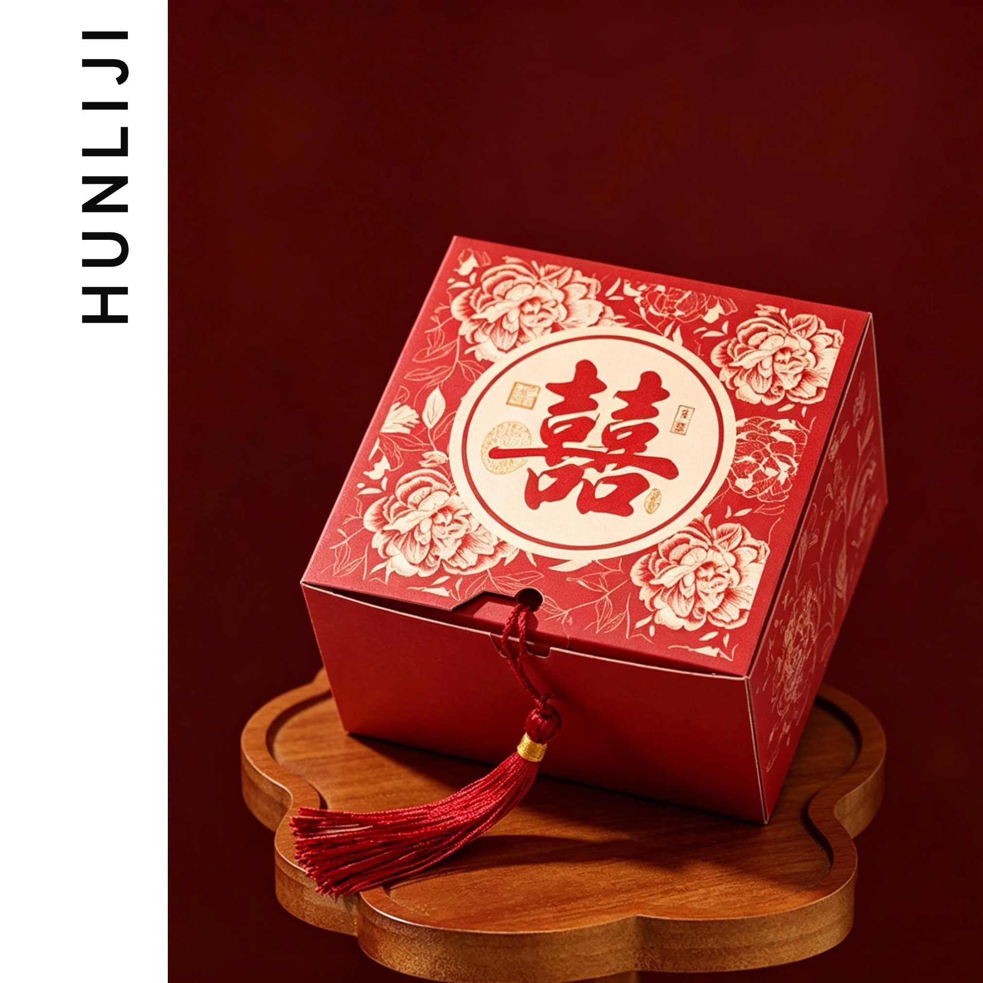 中式INS风 喜糖+喜糖盒 套餐成品包好发货【不支持退换】