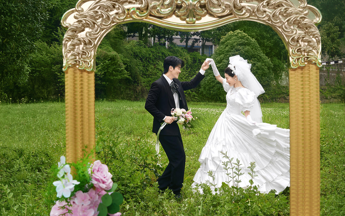解鎖浪漫?超有儀式感的城堡婚紗照