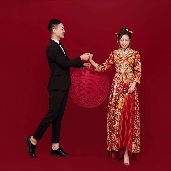 【中式囍嫁】马来褂秀禾，喜结良缘