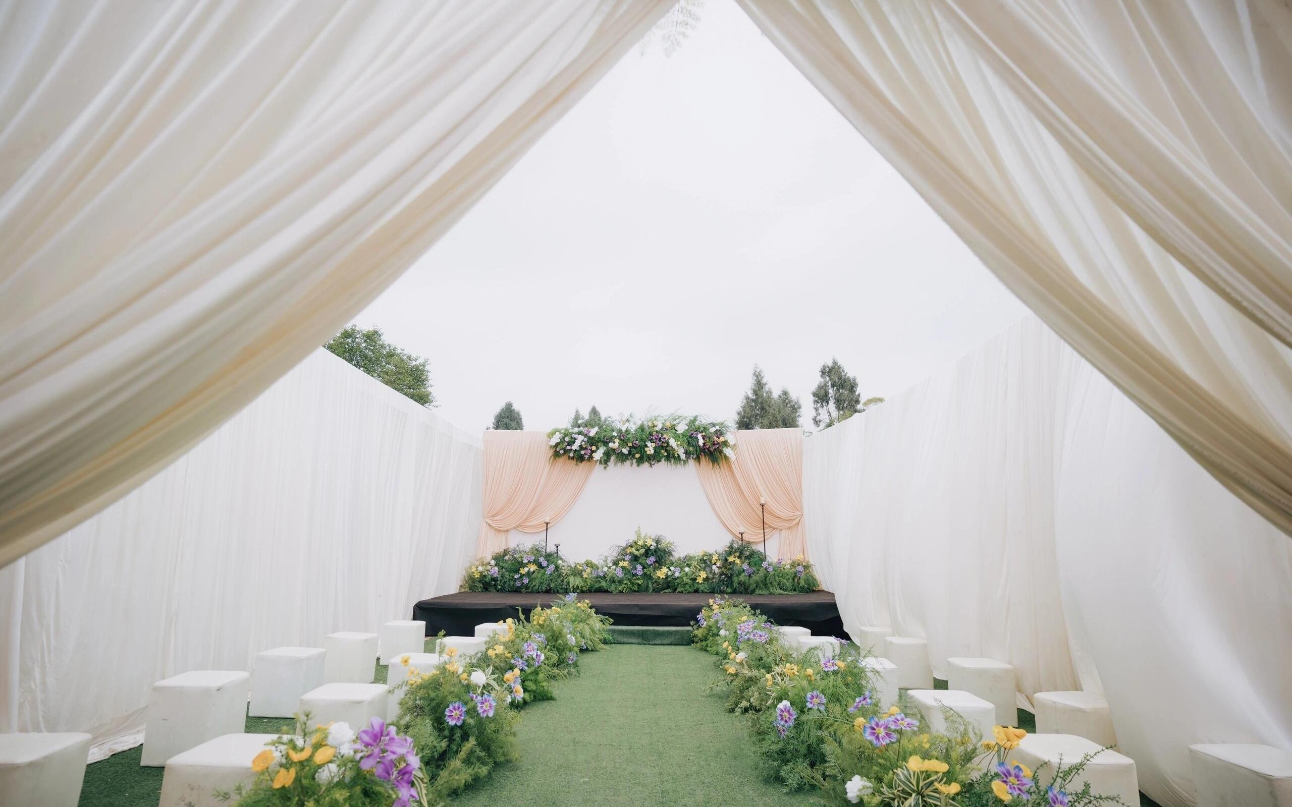 打破刻板印象！农村婚礼也能美成童话💐