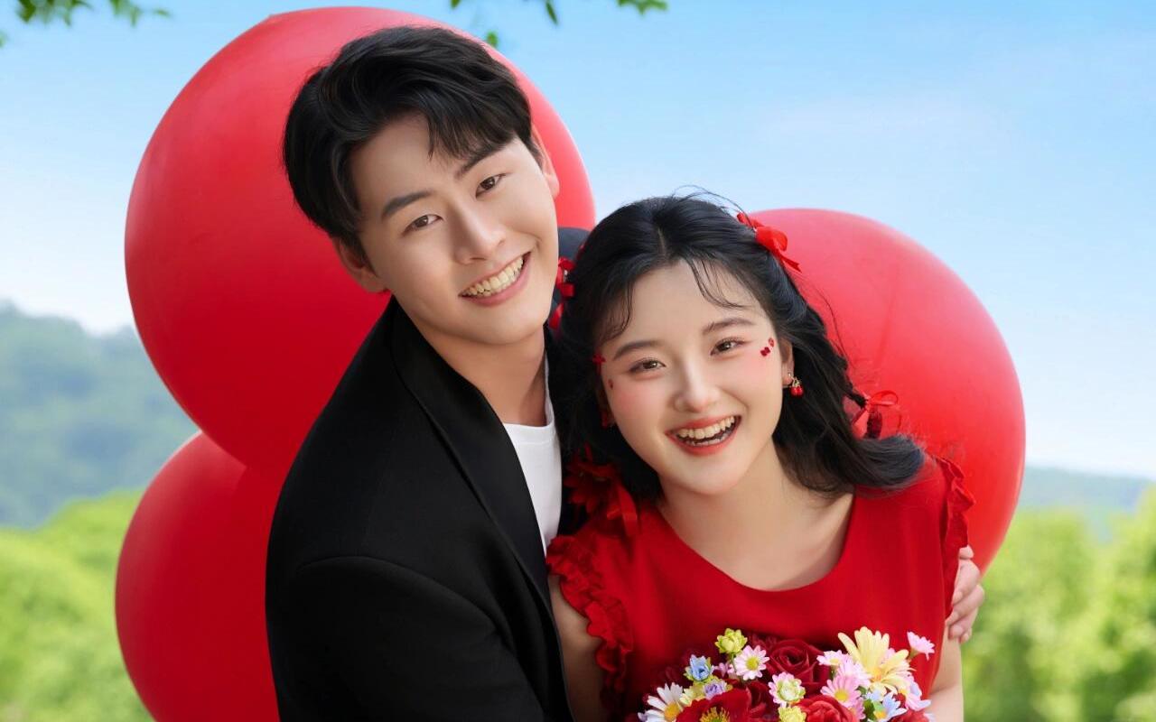 00后的东方红喜嫁风婚纱照❤️让全家竖起大拇指