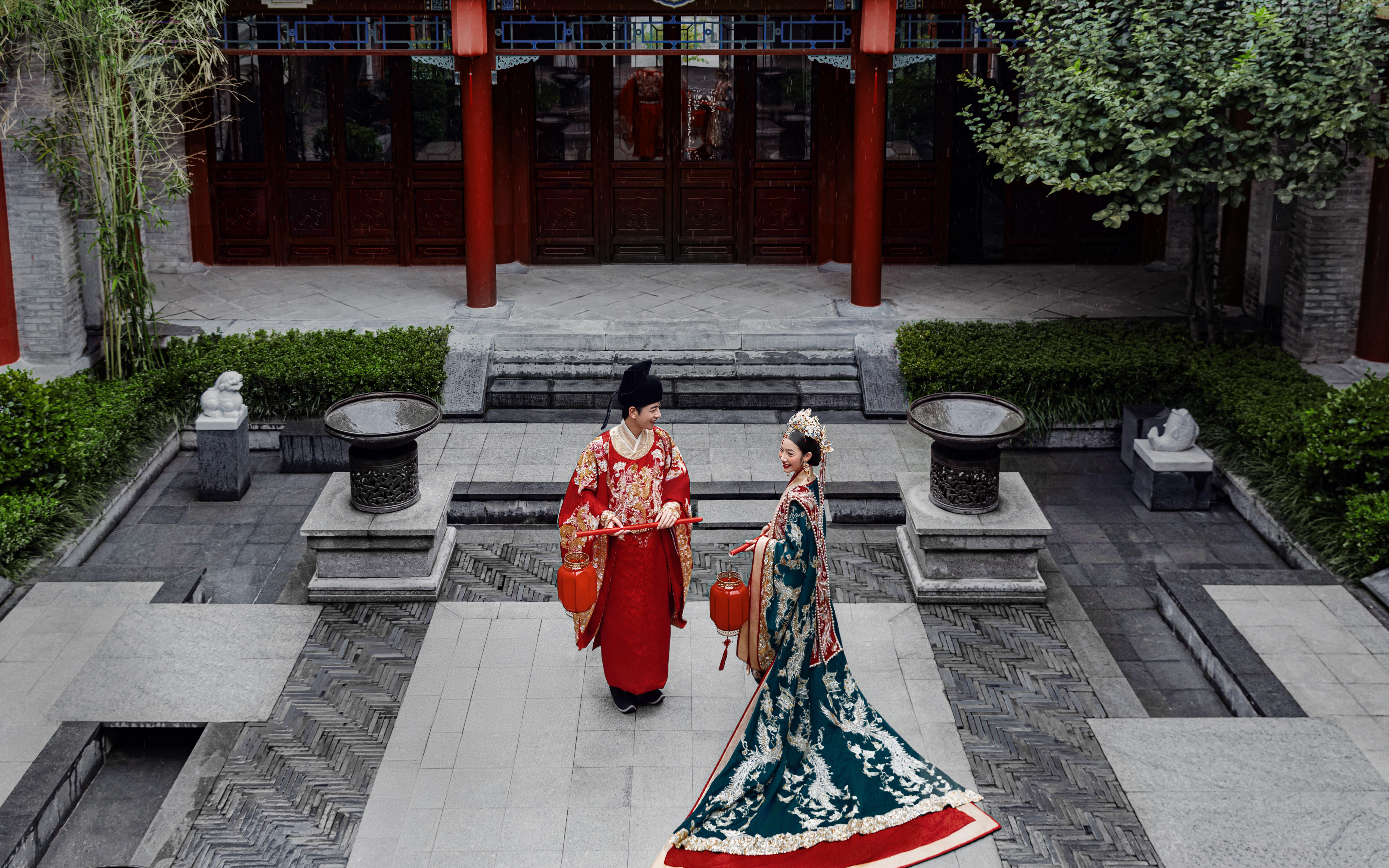 当我用《知否》打开中式婚纱照，这也太绝了