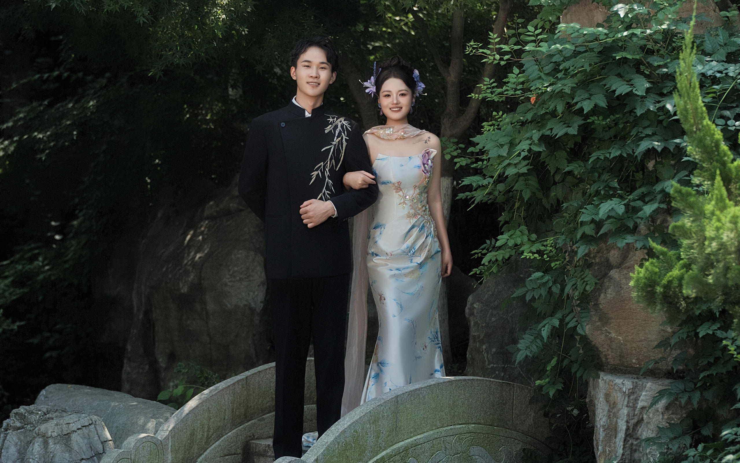 劉慶榮夫婦/國學(xué)公園新中式