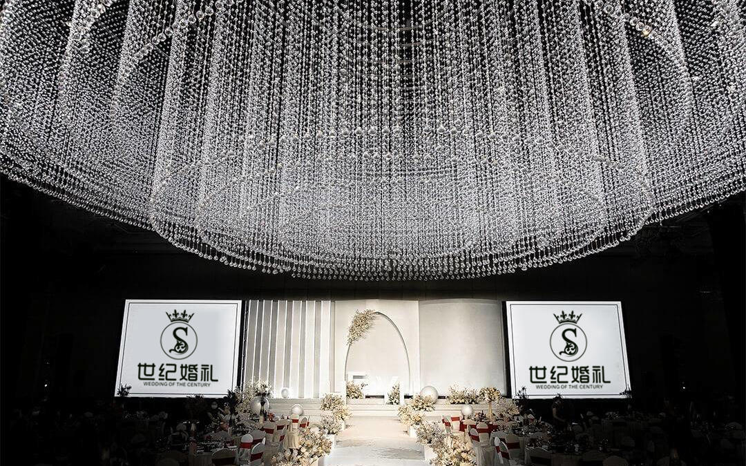 【世纪婚礼定制）极简水晶秀场婚礼