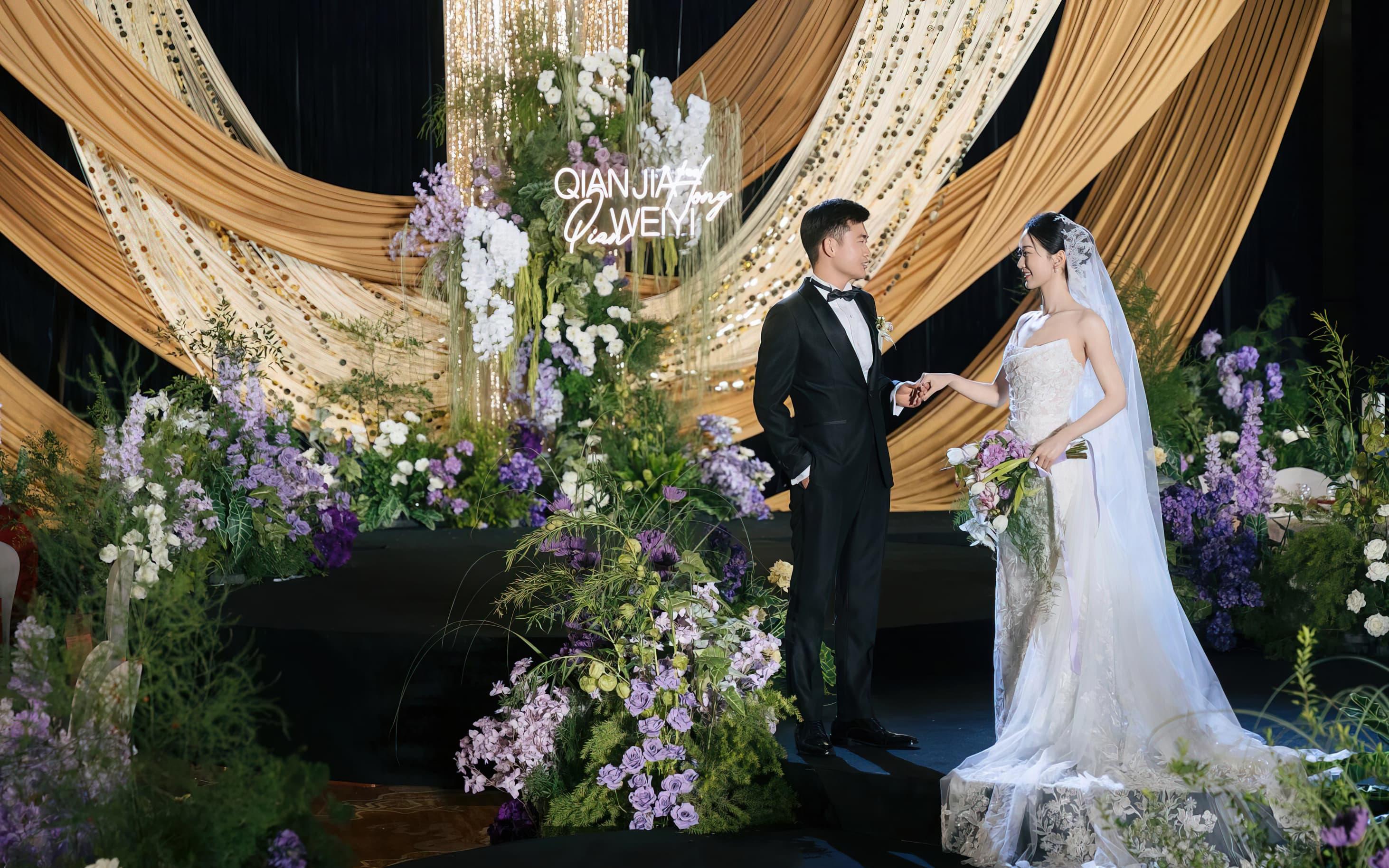 森系香槟梦境婚礼，每一刻超浪漫