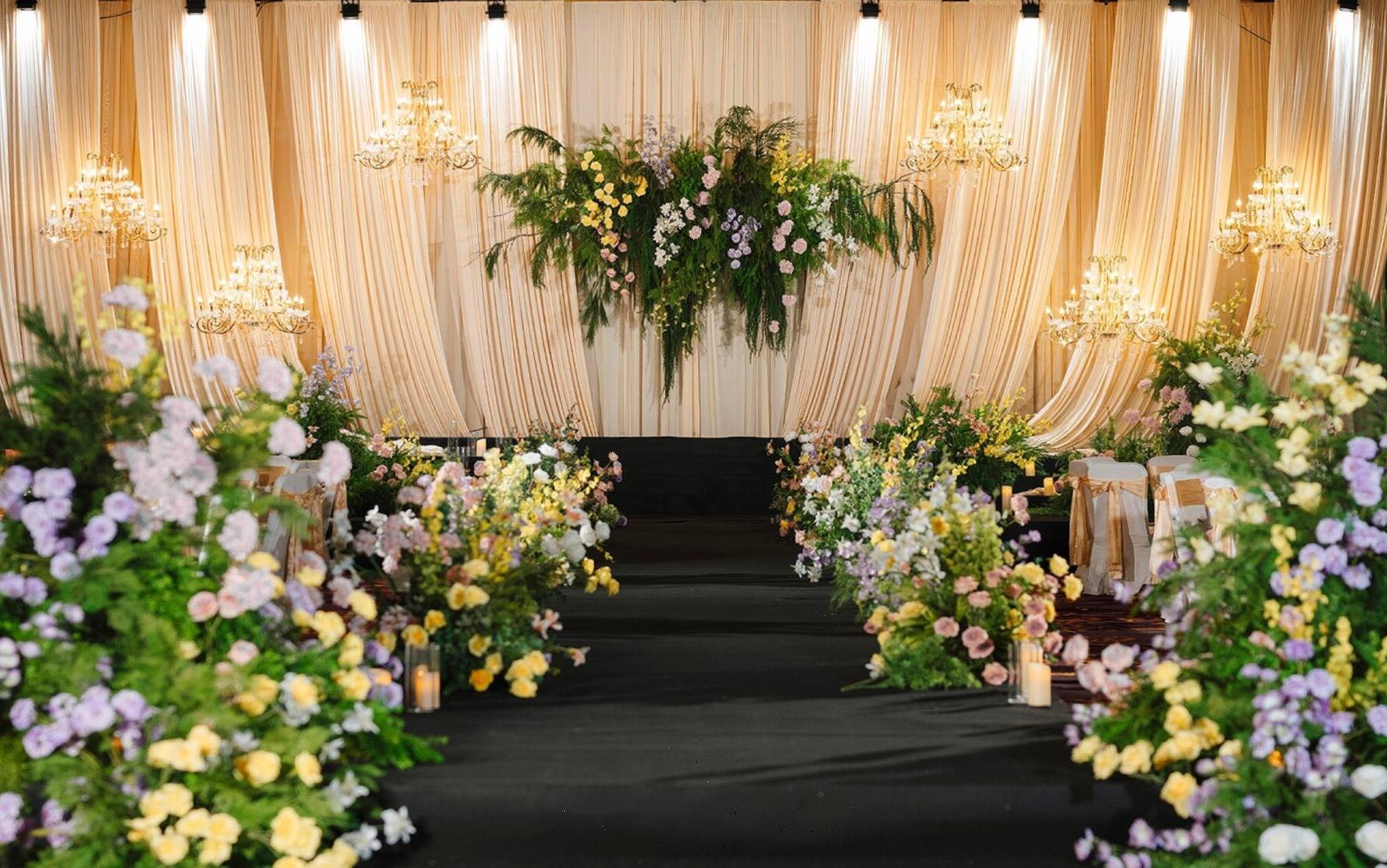 《遇見》香檳系野生自由感韓式婚禮