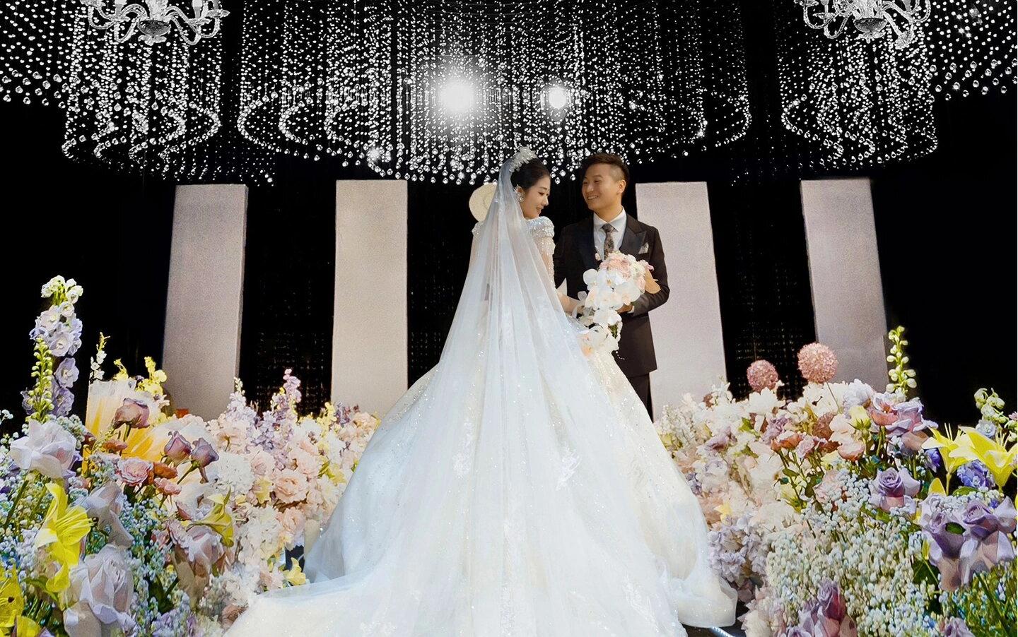 高級(jí)感丨水晶婚禮