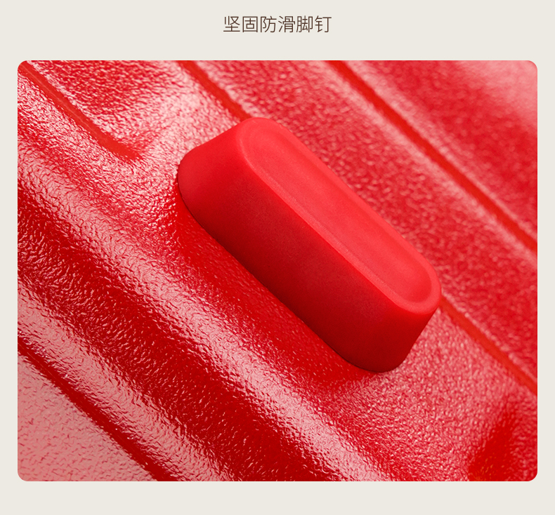 骆易家「吾家有喜」红色行李箱结婚陪嫁行李箱拉杆箱新娘嫁妆箱密码箱子