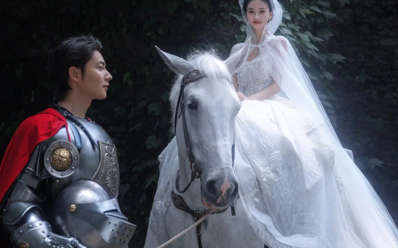 圆梦了🌟把婚纱照拍成了童话里的公主与骑士