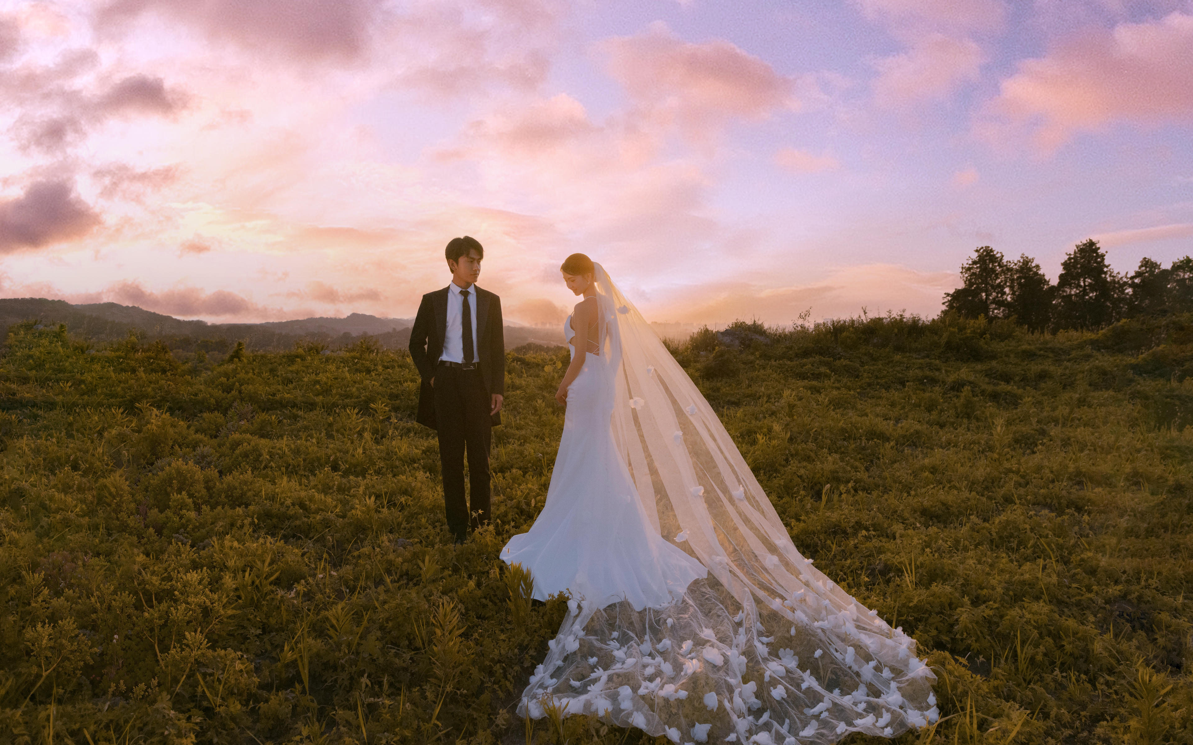 淮南原创新品4.0——山顶夕阳婚纱照