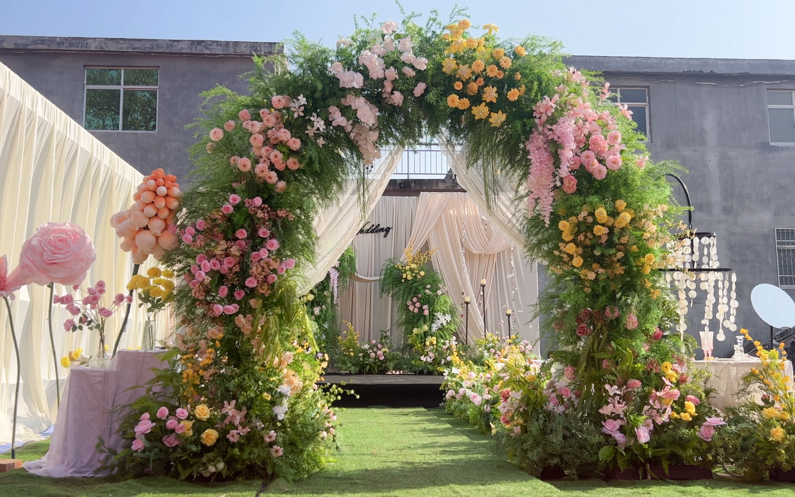 【花嫁之约】家门口的低预算唯美小清新婚礼