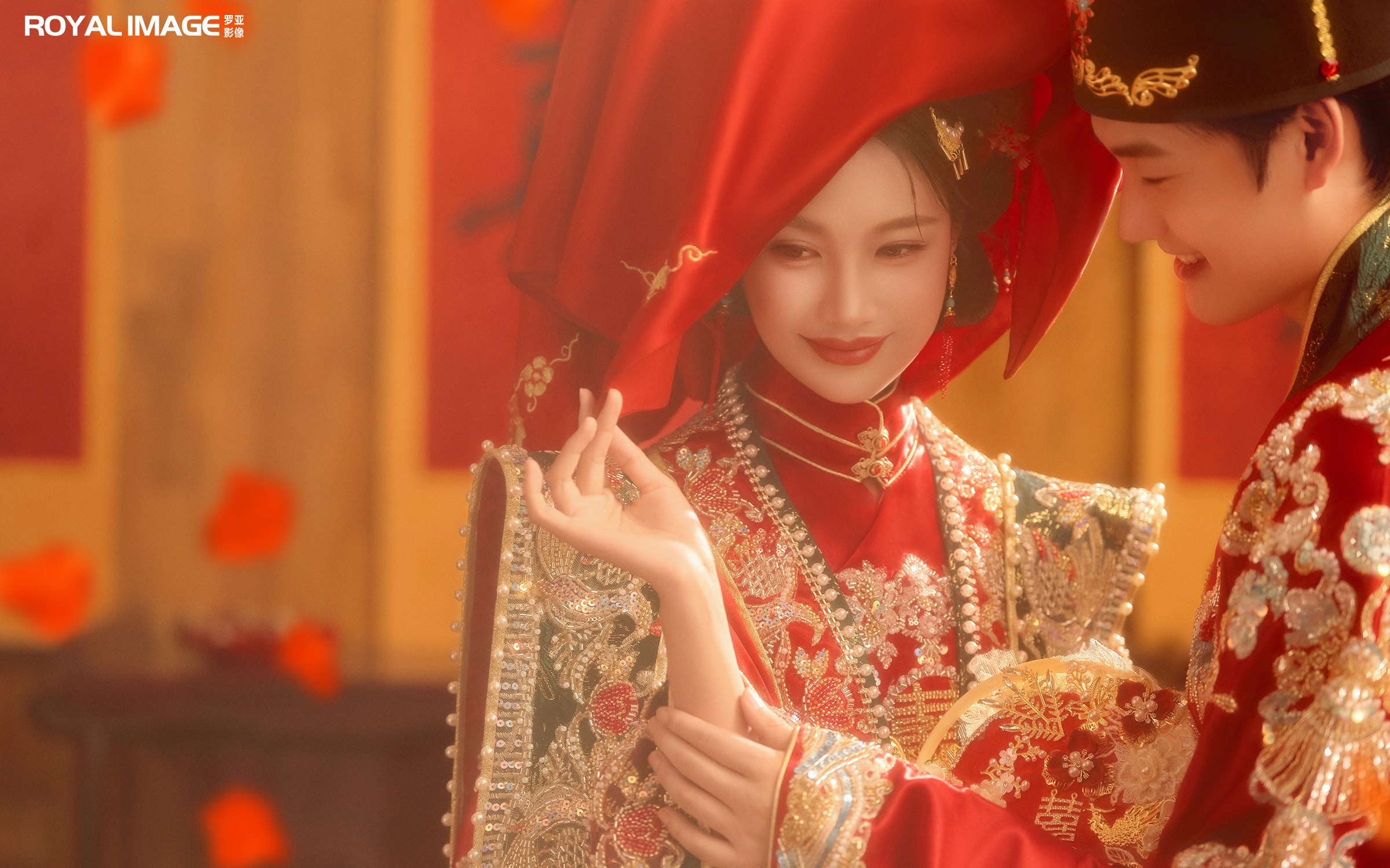 古风大婚既视感│红绸系良缘🏮国风汉服婚纱照