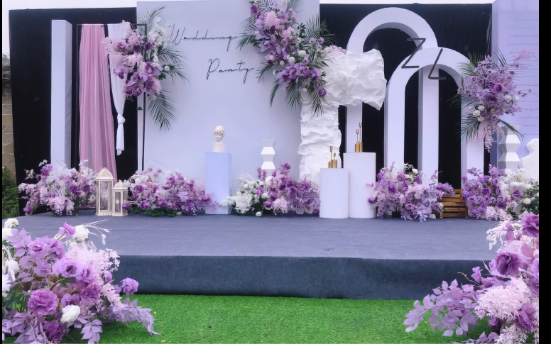 自然环境中清新浪漫的粉色搭配