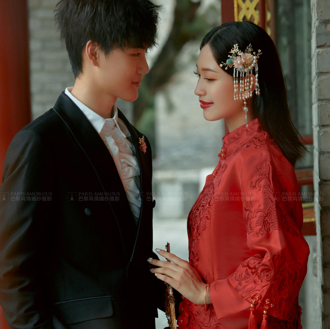 【巴黎风情婚纱摄影】客片：Mr.胡&Mrs李