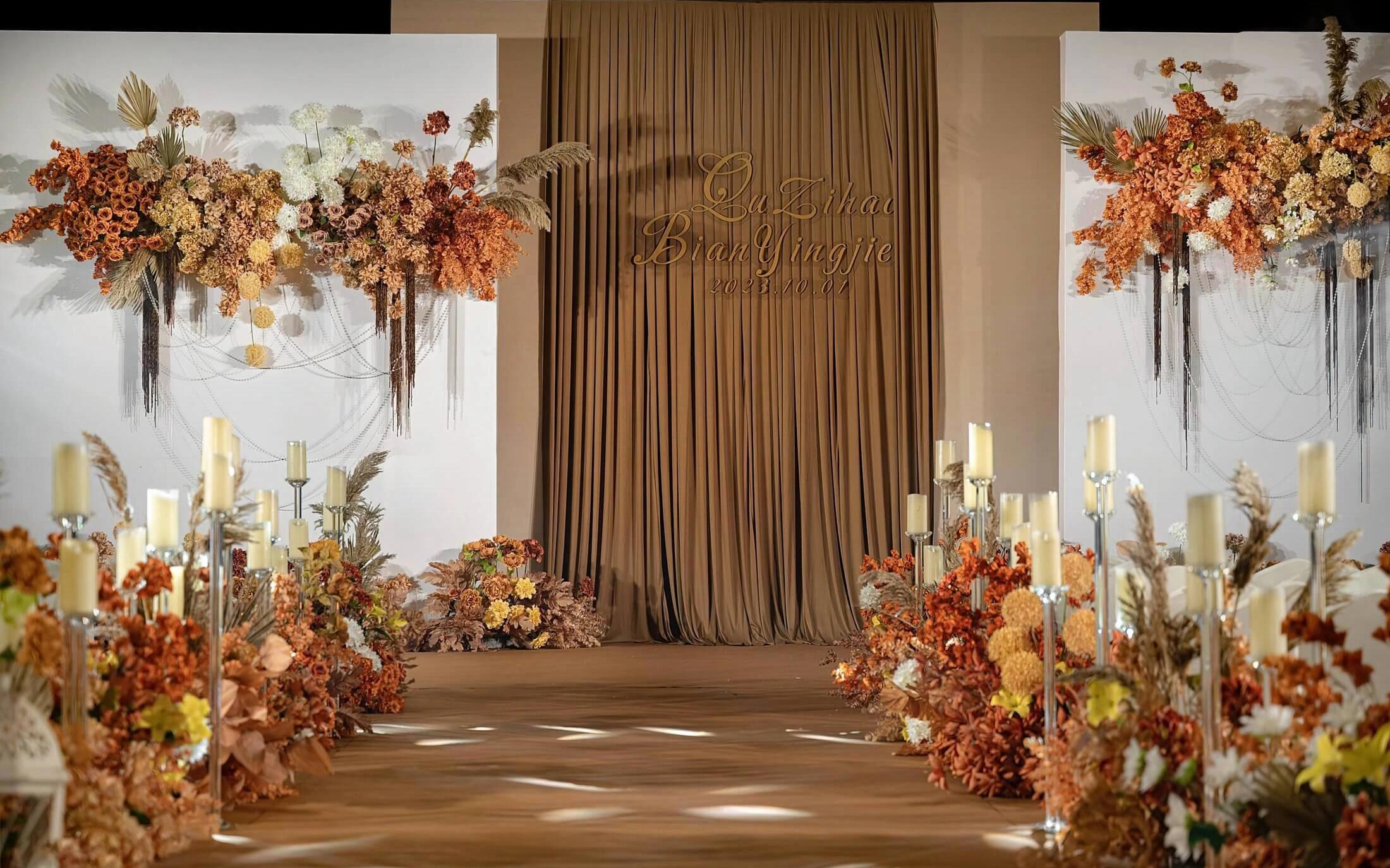 MEMO美慕|复古咖色婚礼