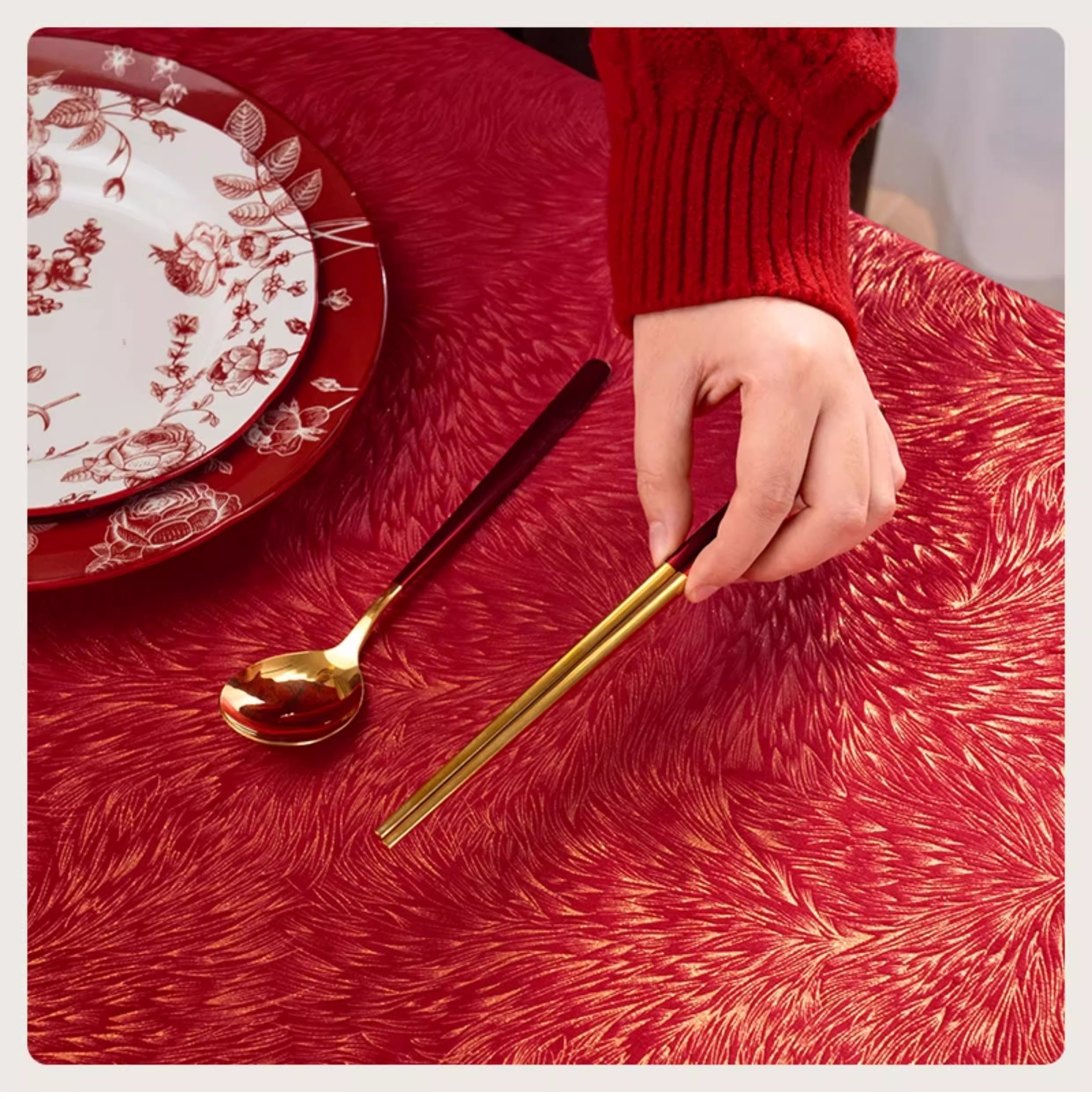 【方桌/圆桌】桌布茶几桌垫婚房装饰