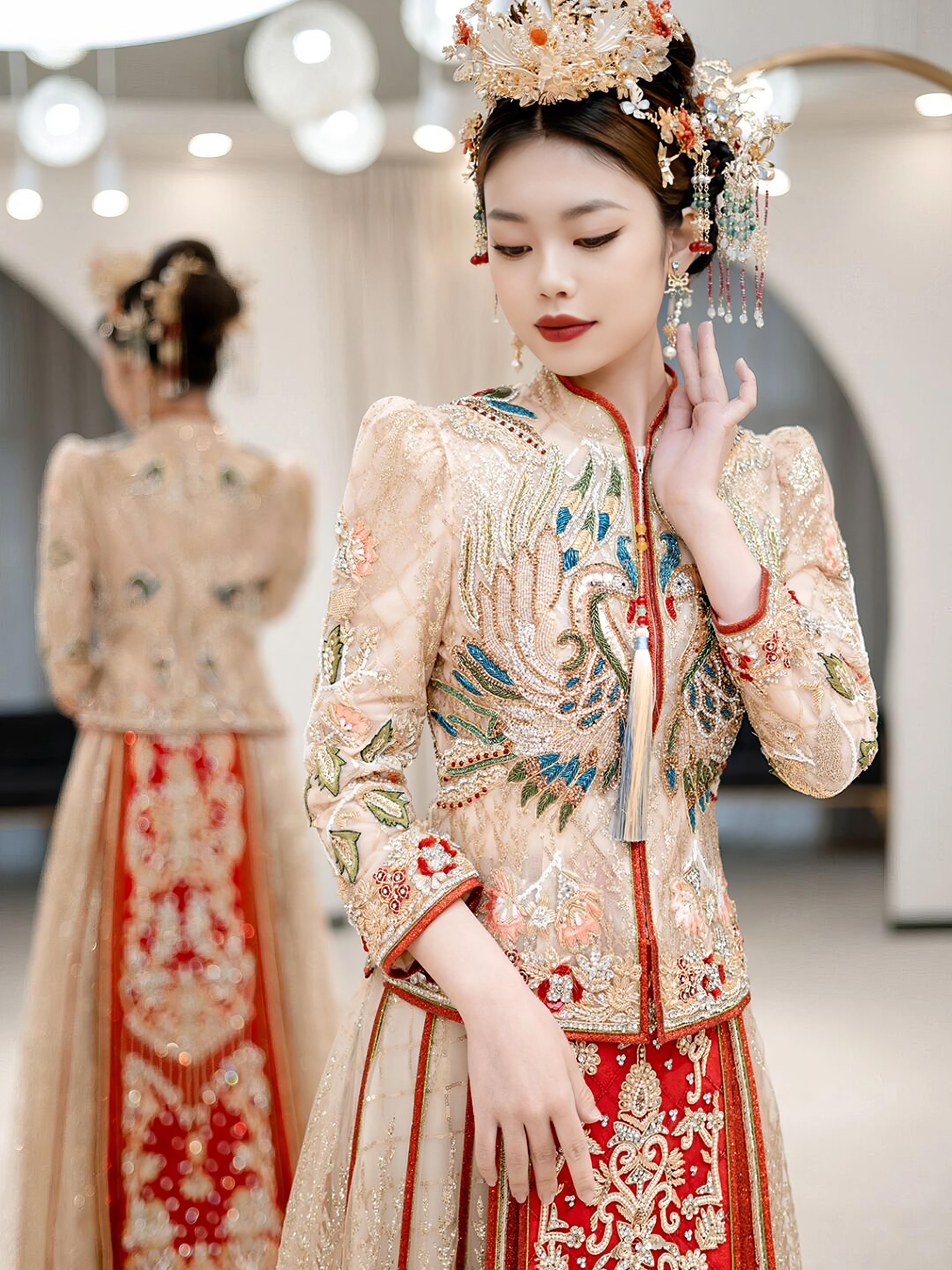 【伊洛婚纱】无数少女心动中式嫁衣