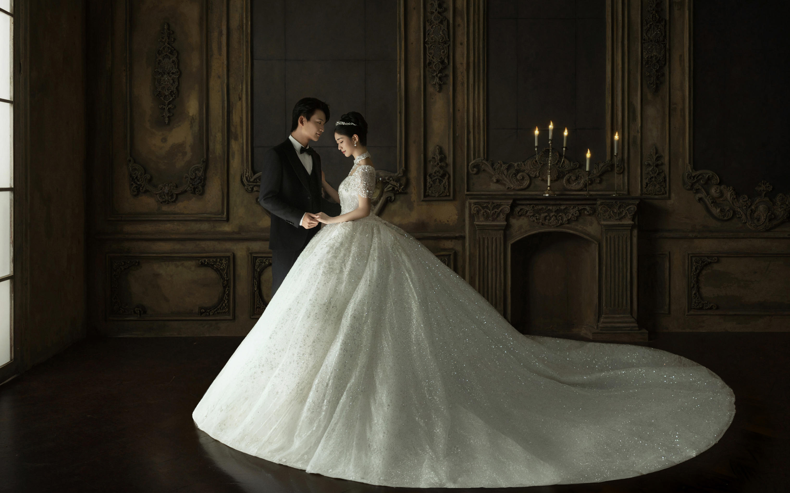 無(wú)法拒絕的高級(jí)感?古堡風(fēng)婚紗照美翻了～