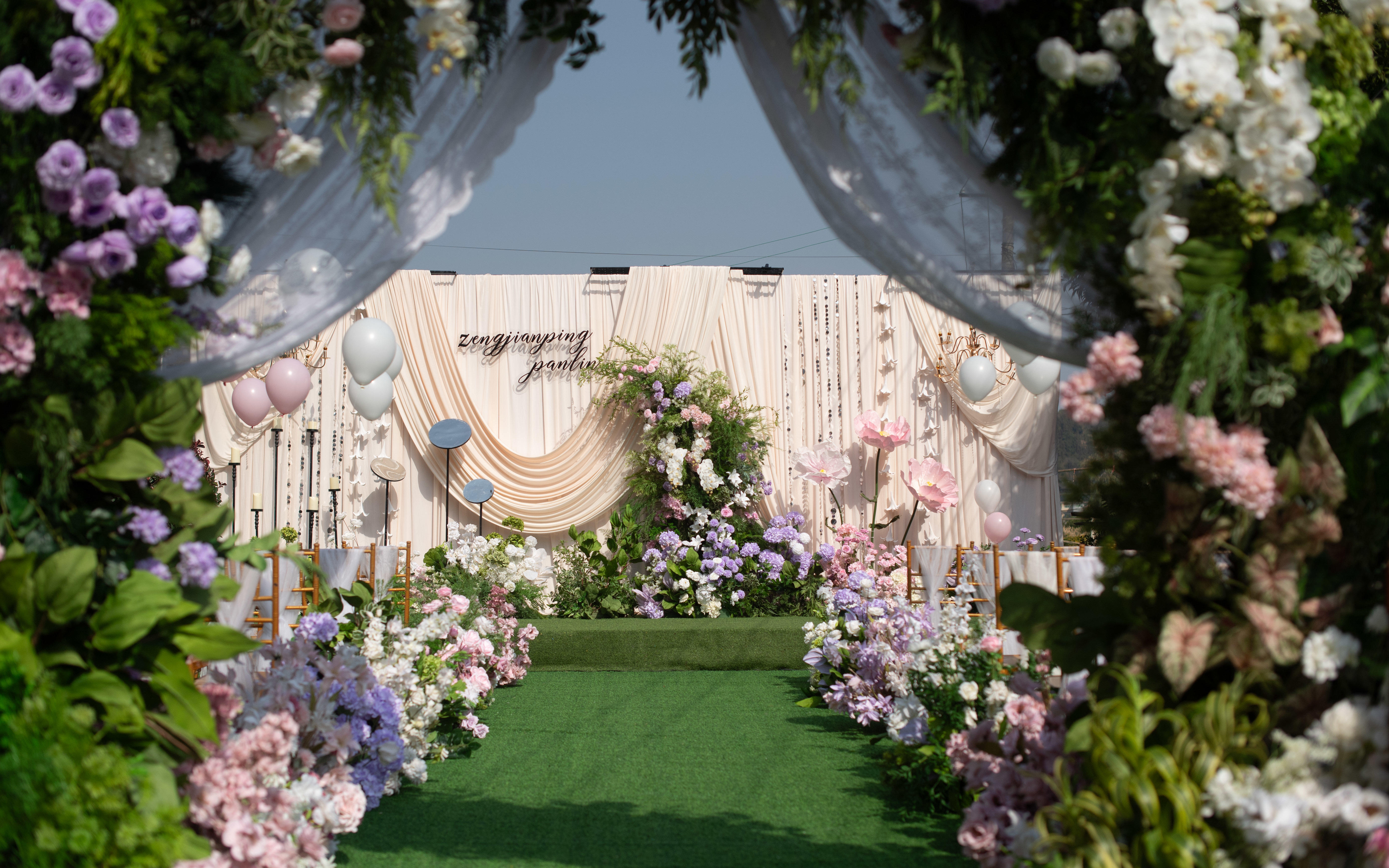 莫奈清新花园风