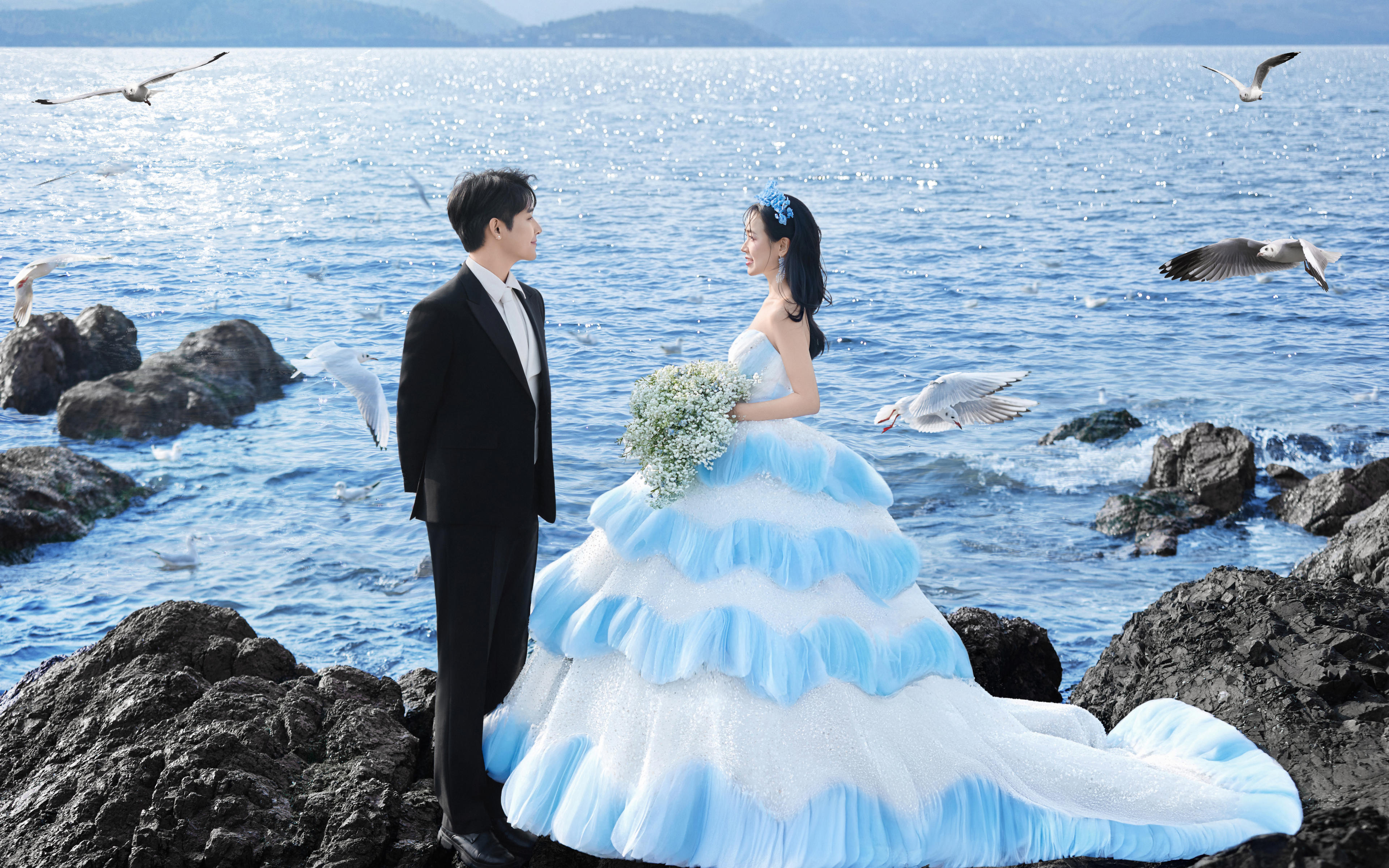 季節(jié)限定??高質(zhì)感海鷗婚紗照