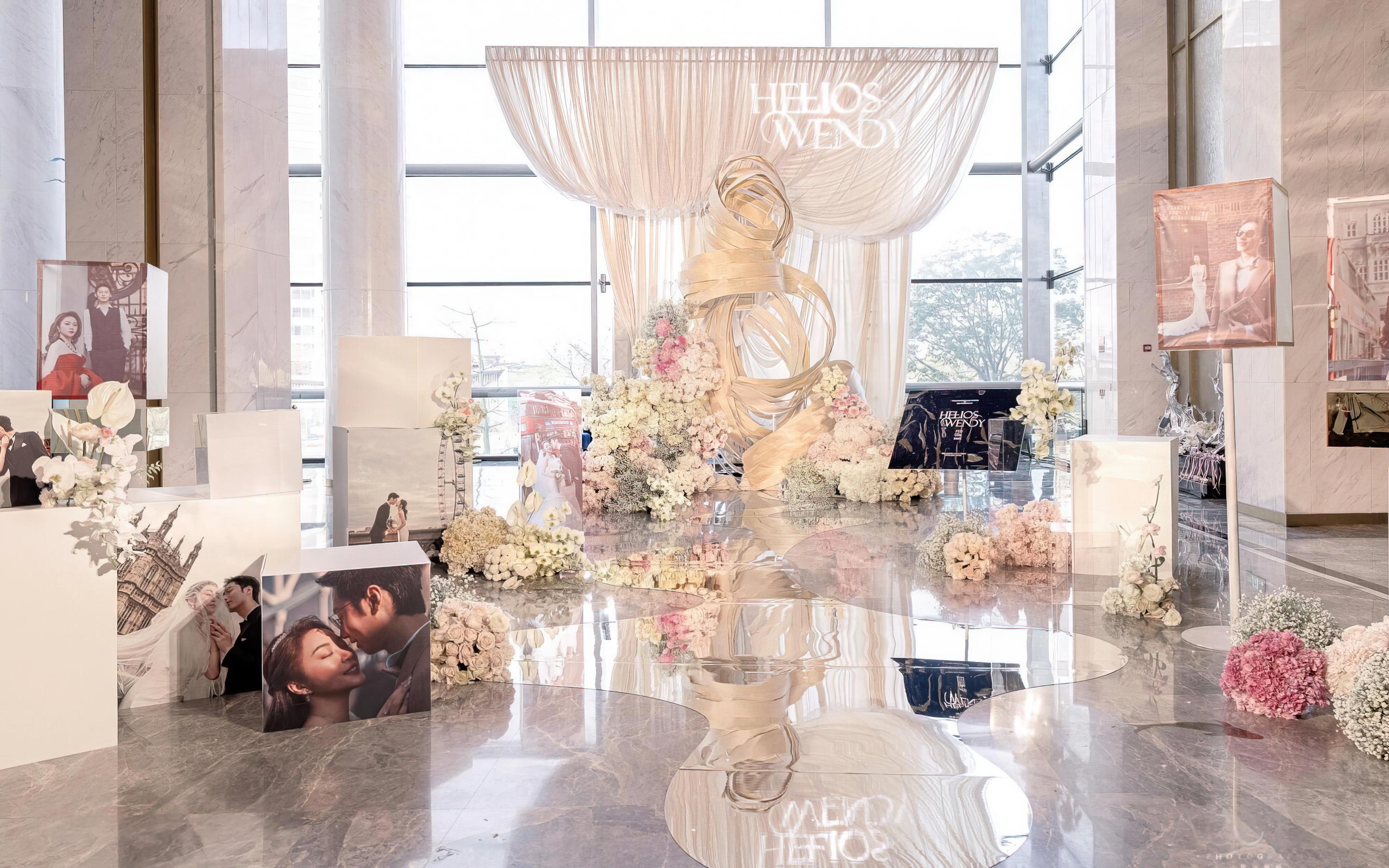 粉調(diào)婚禮，溫柔綻放