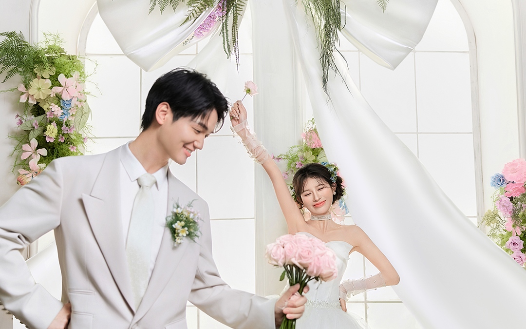 在巴中也能拍到超绝童话风的婚纱照