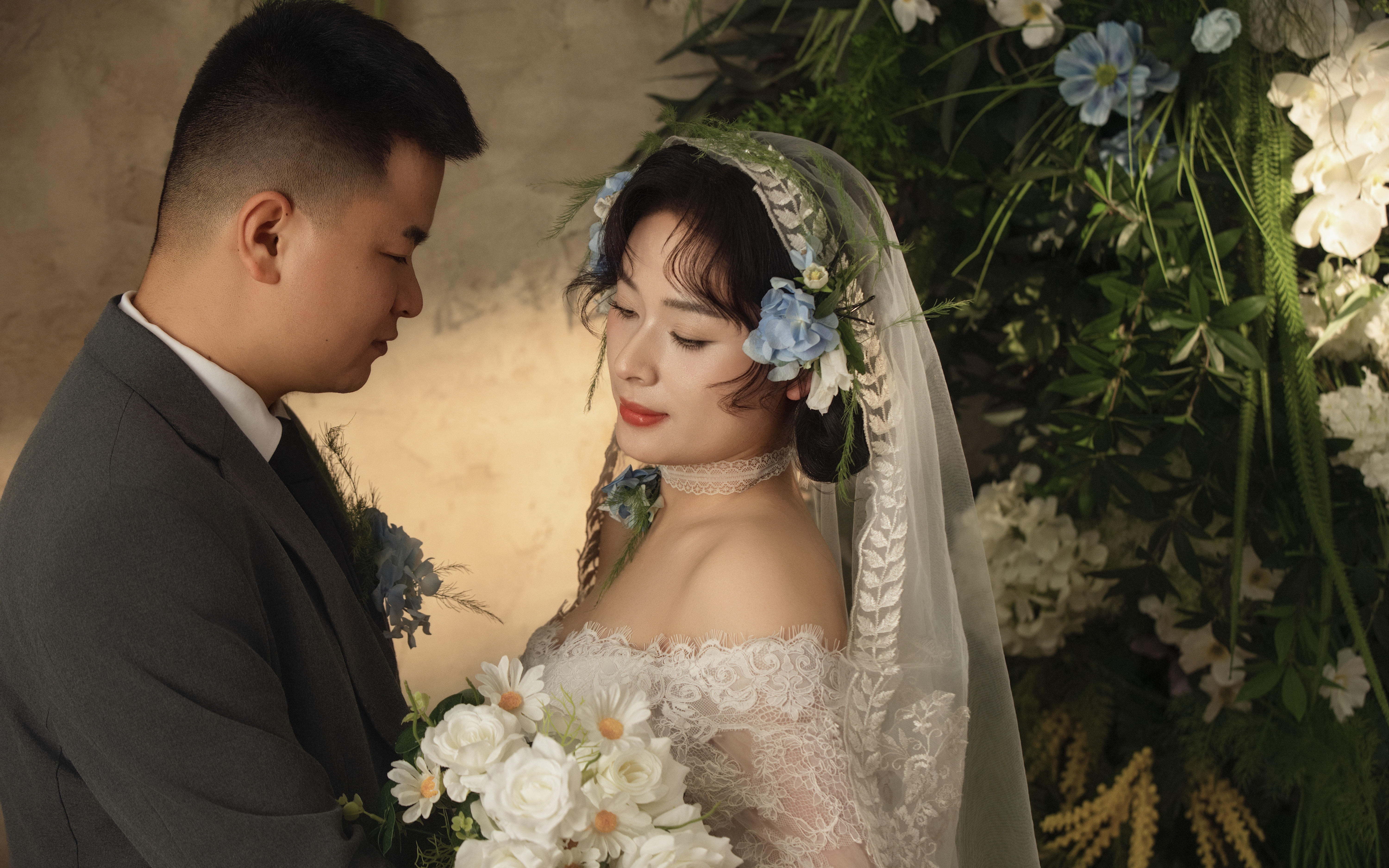 【壹家摄影】不出菏泽就能拍到法式花房婚纱照‼️