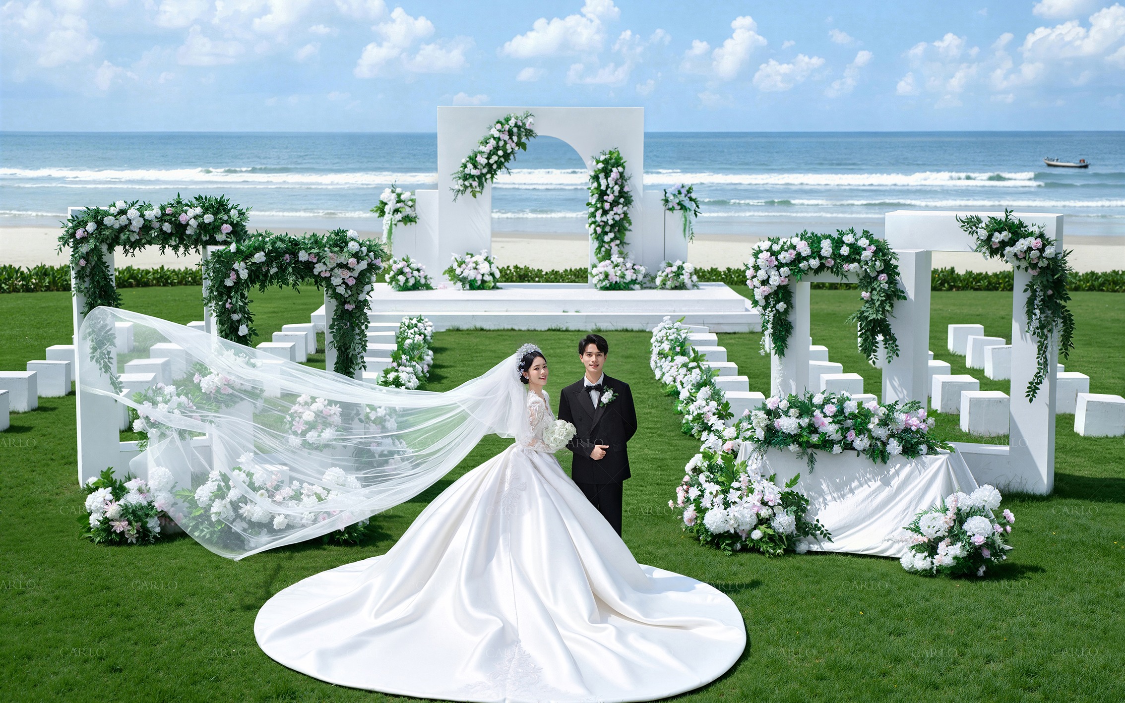 卡洛婚纱摄影【户外婚礼】